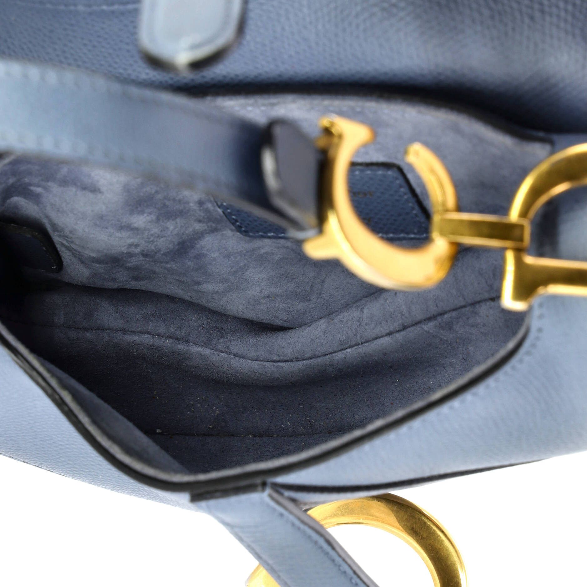 Dior Saddle Handbag Leather Mini Size ONE SIZE - 4 Thumbnail