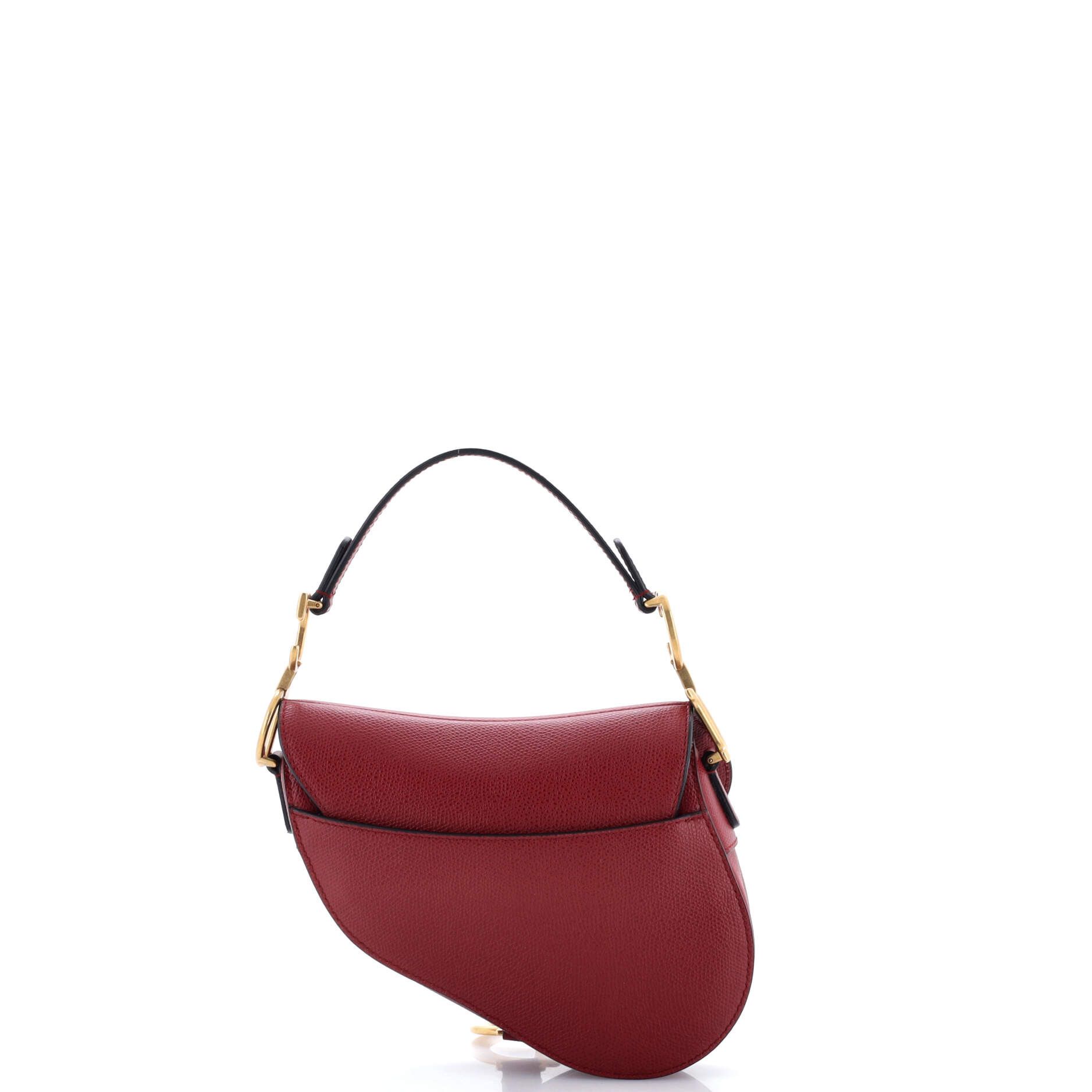 Dior Saddle Handbag Leather Mini Size ONE SIZE - 2 Thumbnail