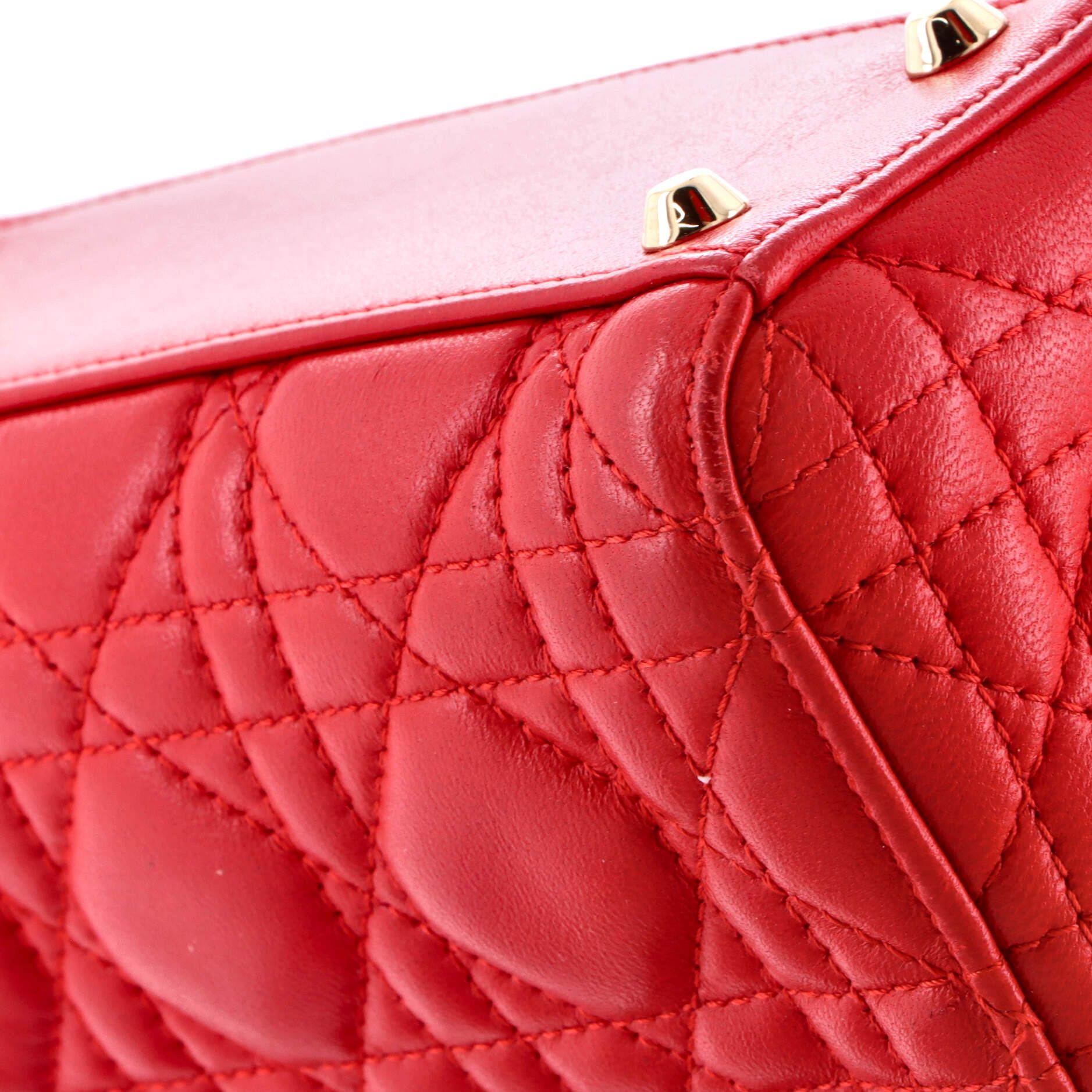 Dior Lady Dior Bag Cannage Quilt Lambskin Mini Size ONE SIZE - 6 Thumbnail