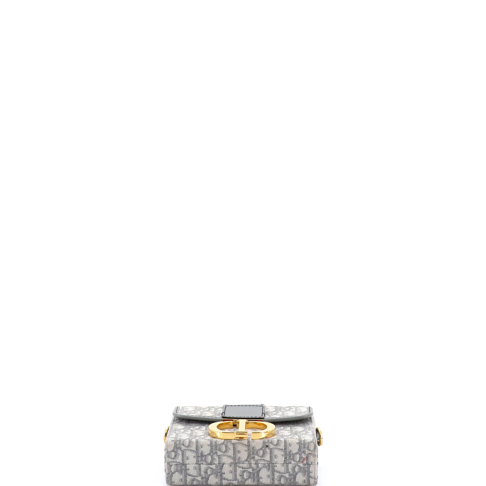 Dior 30 Montaigne Box Bag Oblique Canvas Size ONE SIZE - 3 Thumbnail