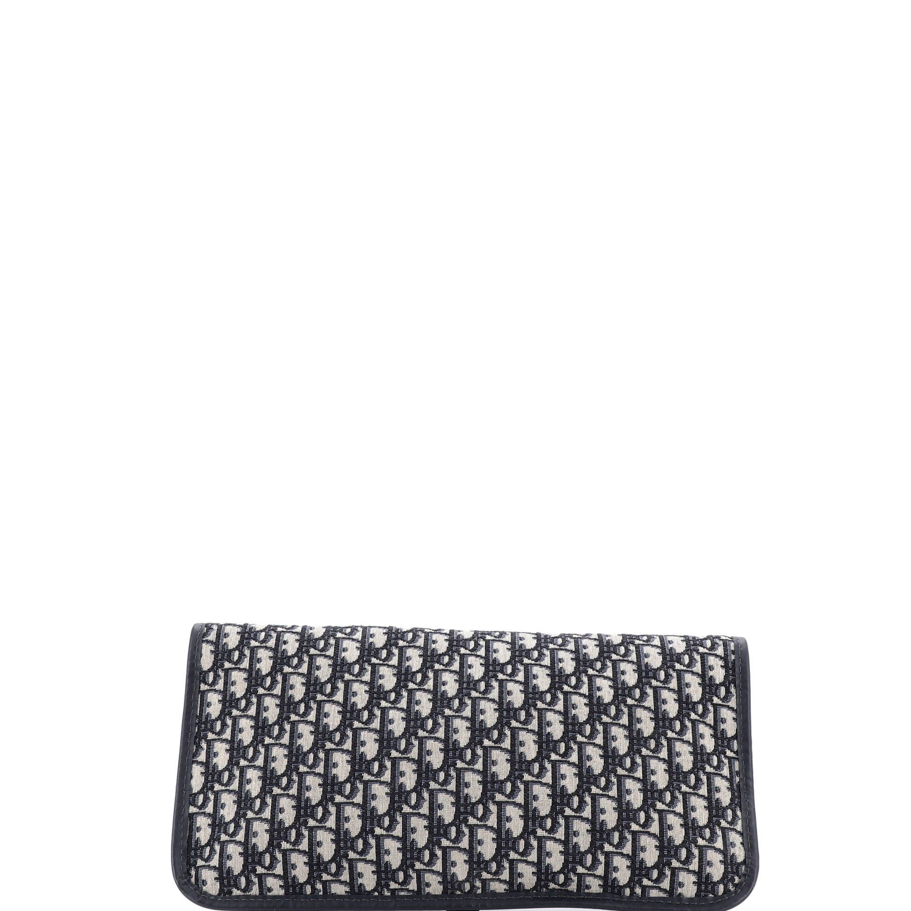 Dior Fold Over Clutch Oblique Canvas Size ONE SIZE - 2 Thumbnail