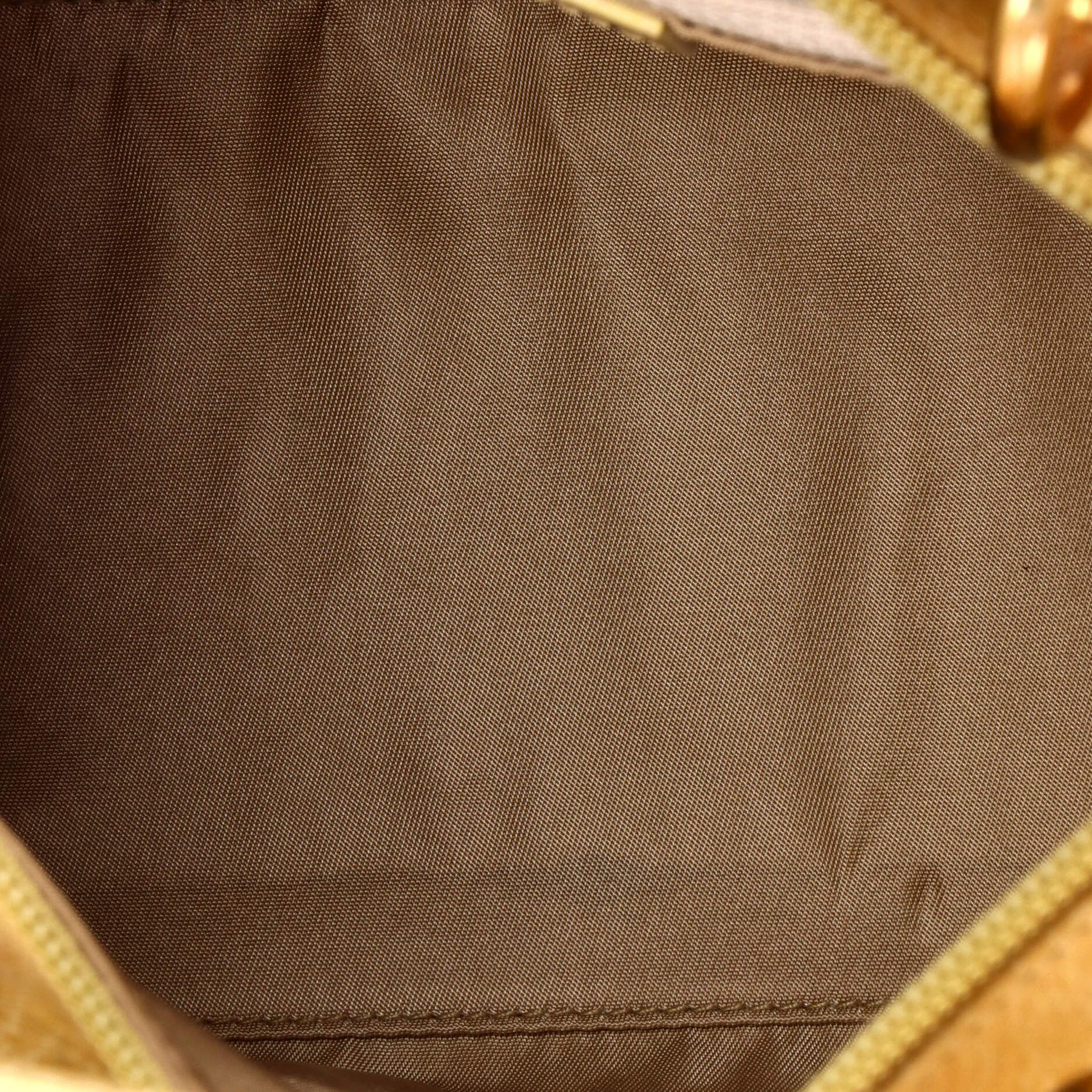 Dior Vintage Lady Dior Bag Diorissimo Suede Medium Size ONE SIZE - 5 Thumbnail