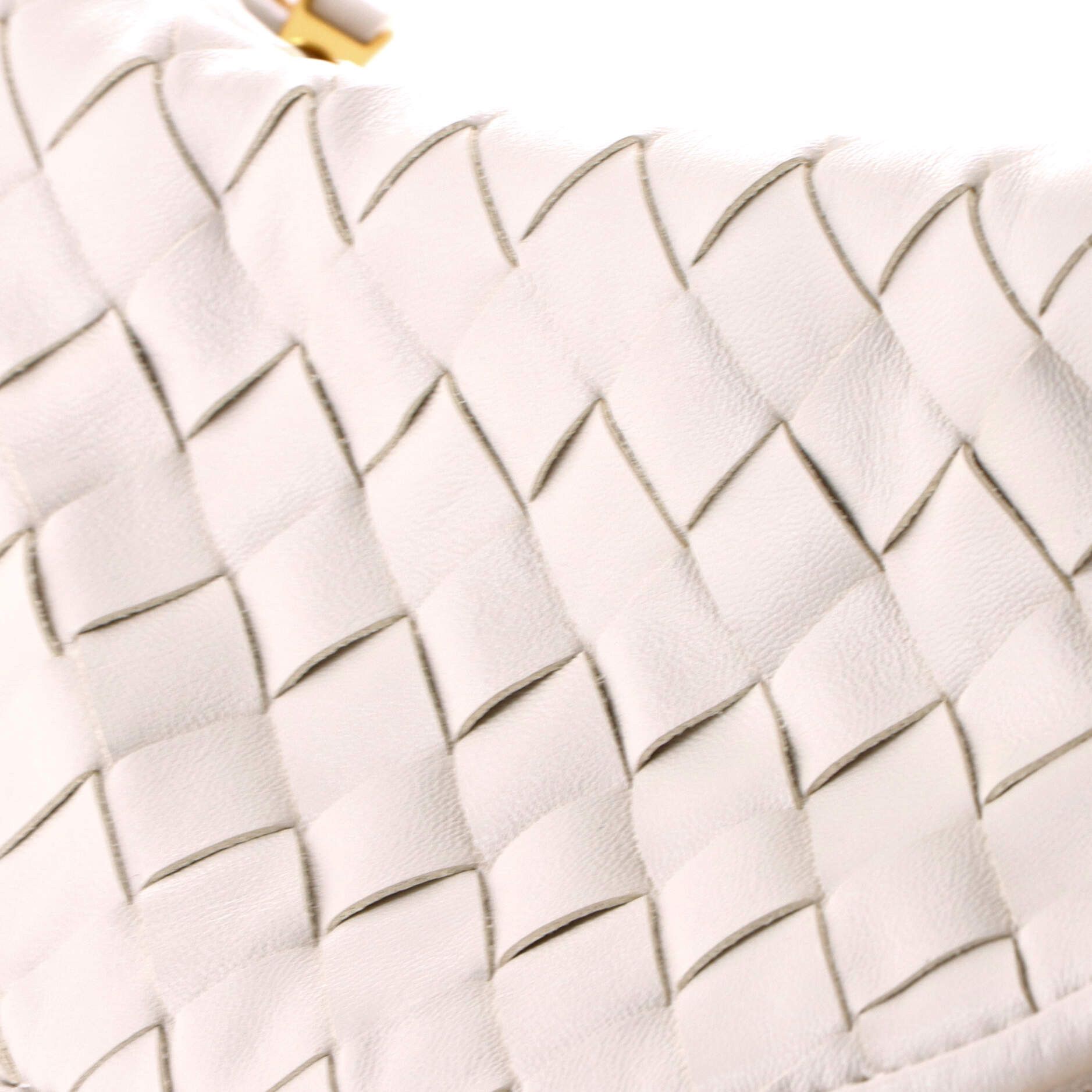 Bottega Veneta Gemelli Shoulder Bag Raffia with Intrecciato Leather Medium Size ONE SIZE - 5 Thumbnail