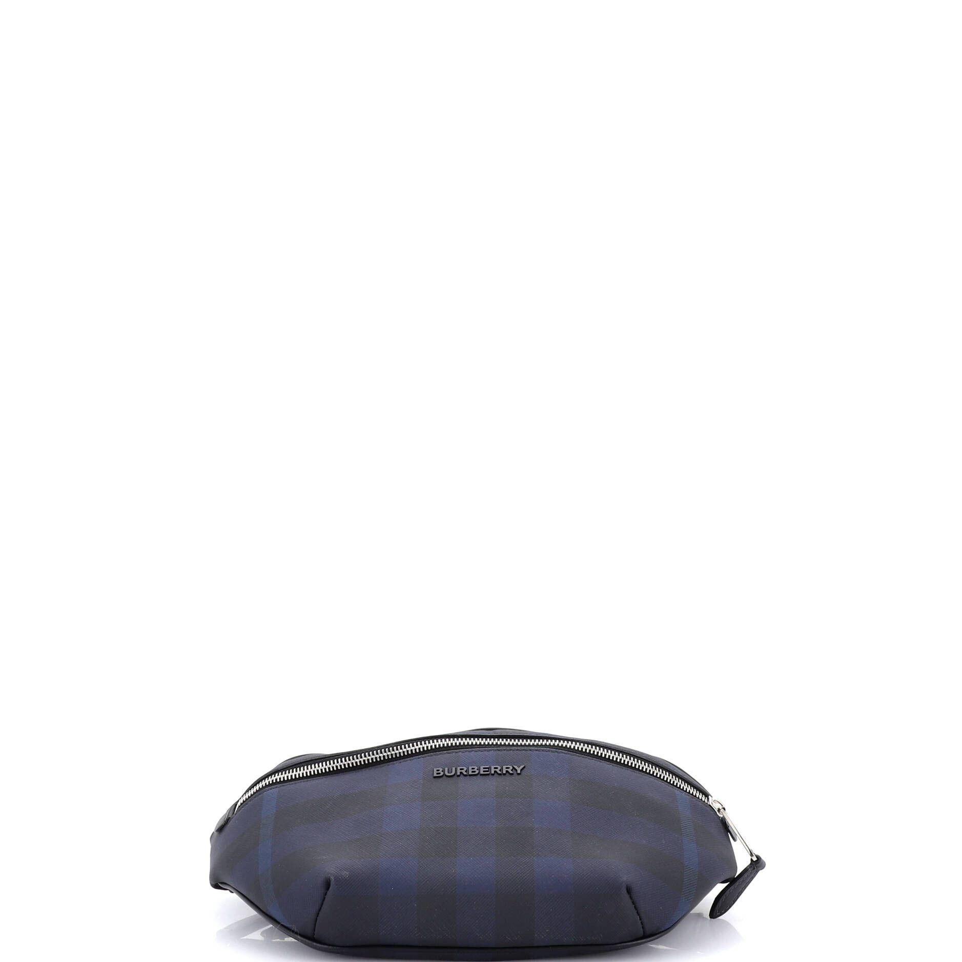 Burberry Cason Bum Bag Check E-Canvas Medium Size ONE SIZE - 3 Thumbnail
