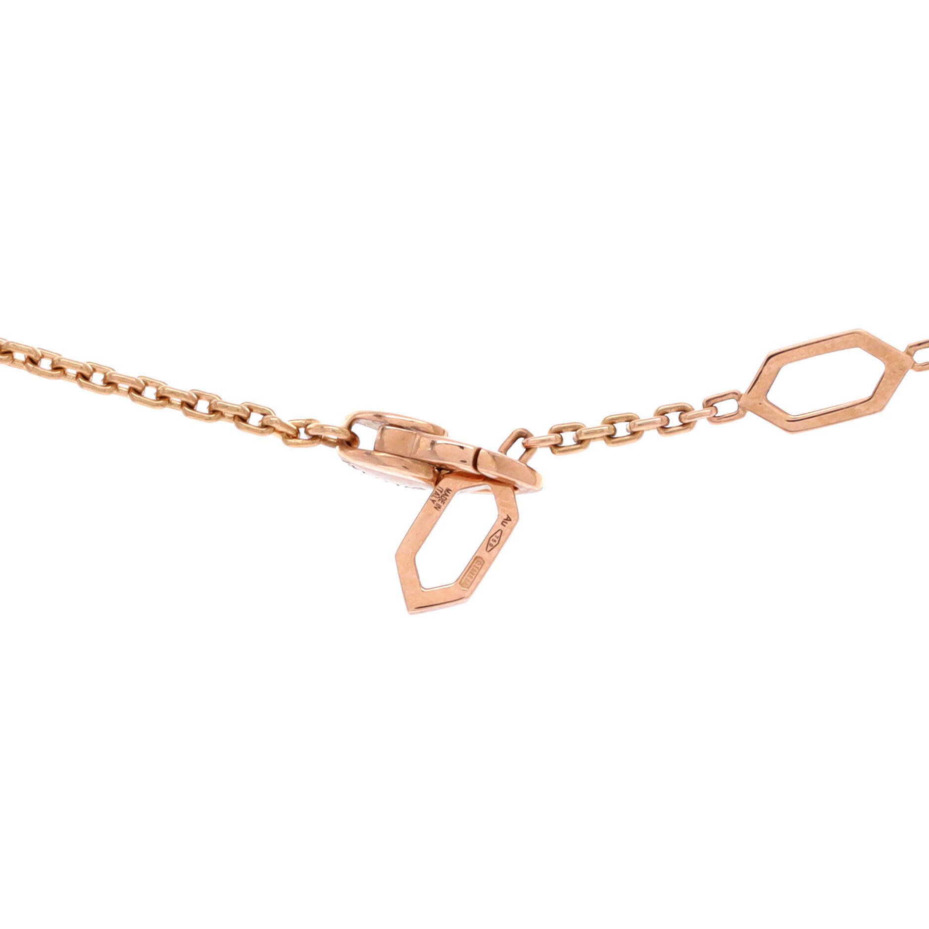 Bvlgari Serpenti Seduttori Pendant Necklace 18K Rose Gold with Ameth Size ONE SIZE - 3 Thumbnail