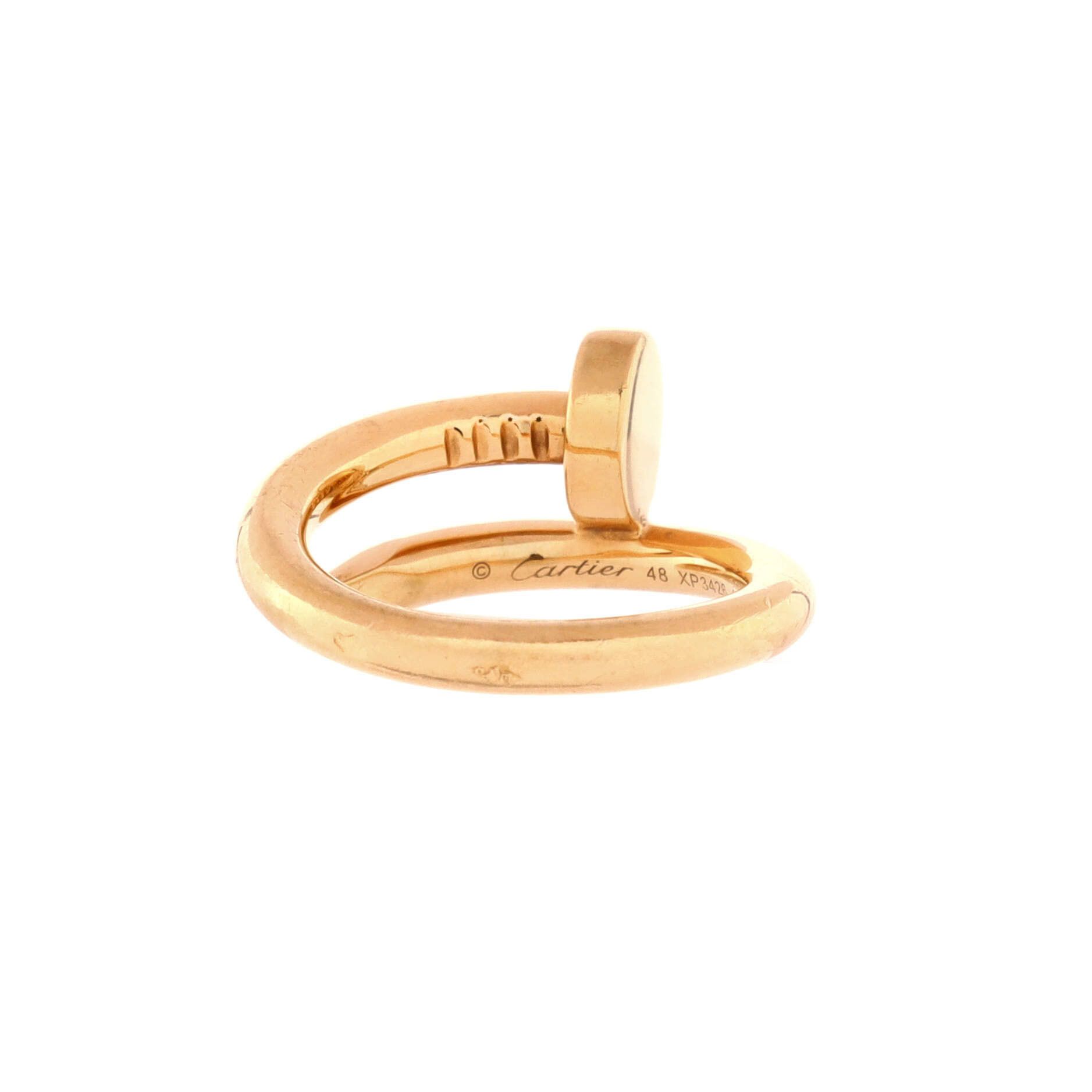 Cartier Juste un Clou Ring 18K Yellow Gold Size ONE SIZE - 2 Thumbnail