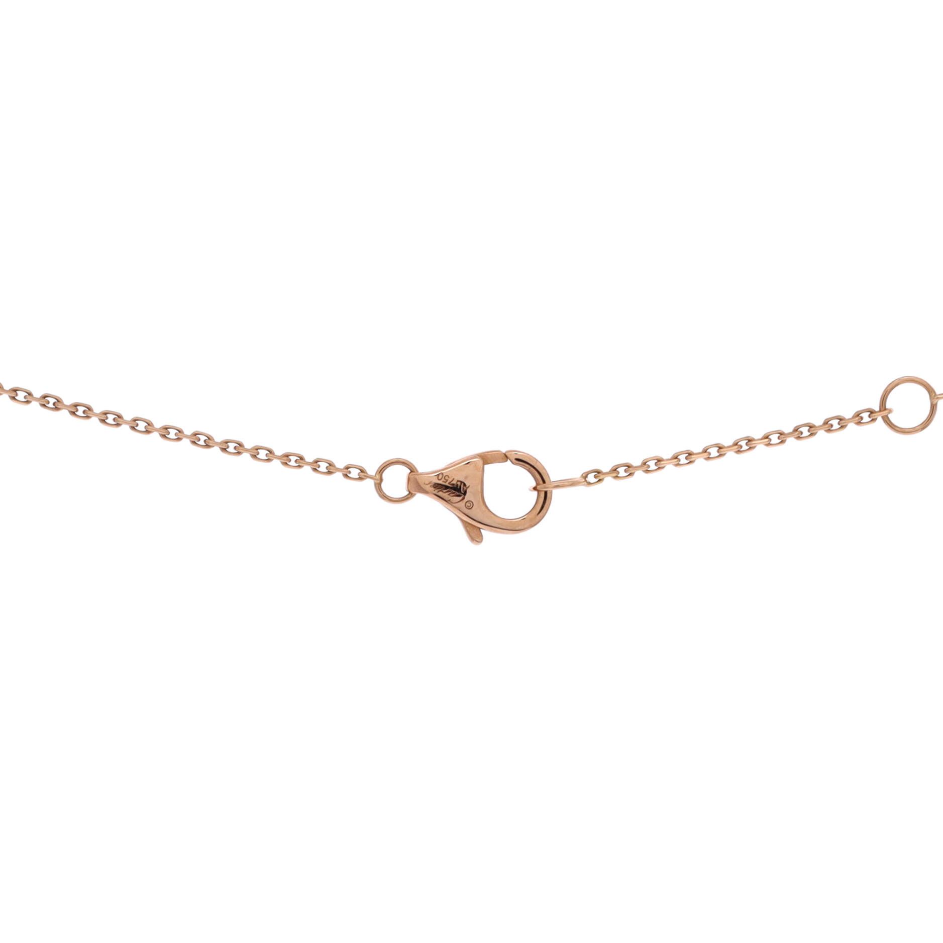 Cartier Trinity Pendant Necklace 18K Tricolor Gold with Diamond Size ONE SIZE - 2 Thumbnail