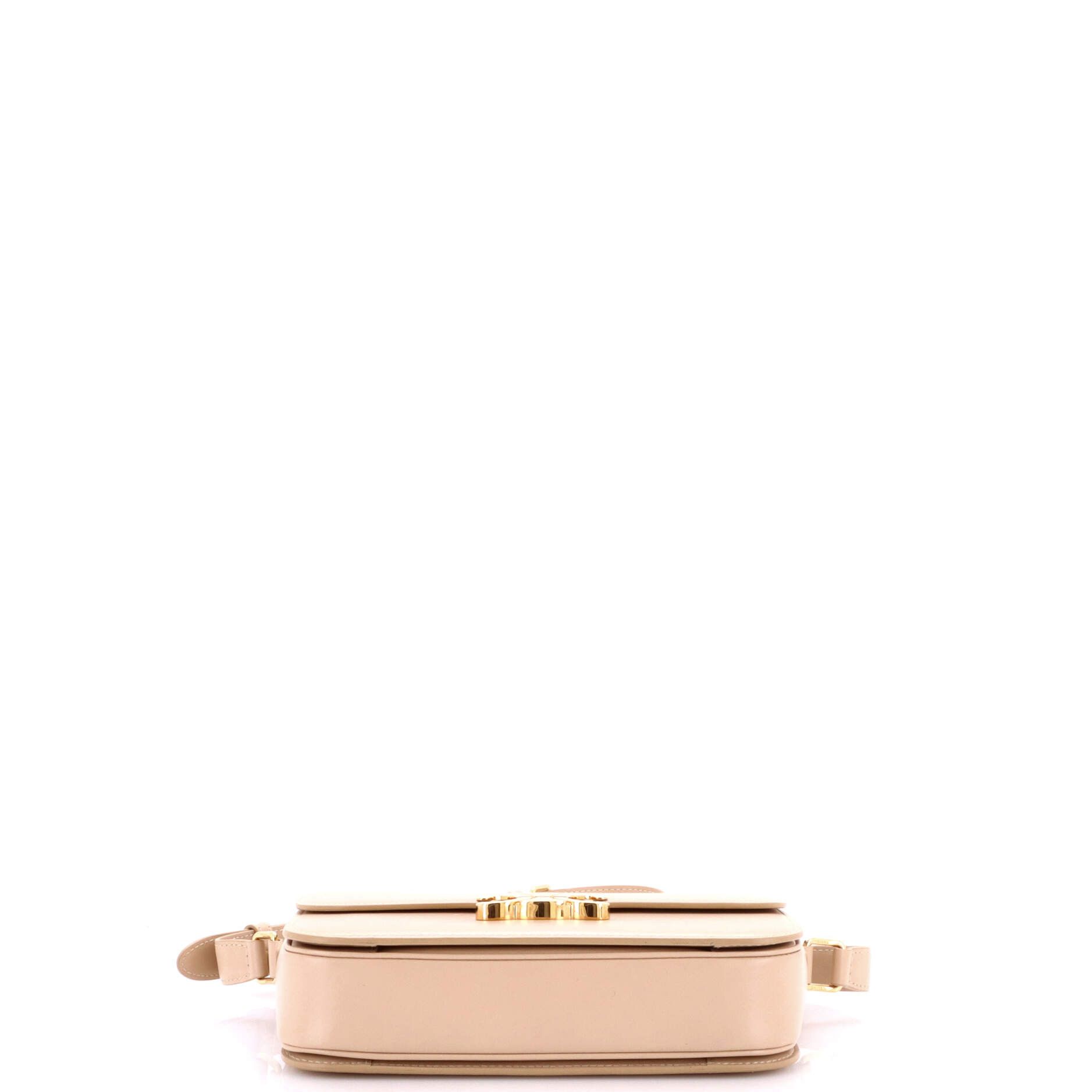 Celine Triomphe Shoulder Bag Smooth Calfskin Medium Size ONE SIZE - 3 Thumbnail