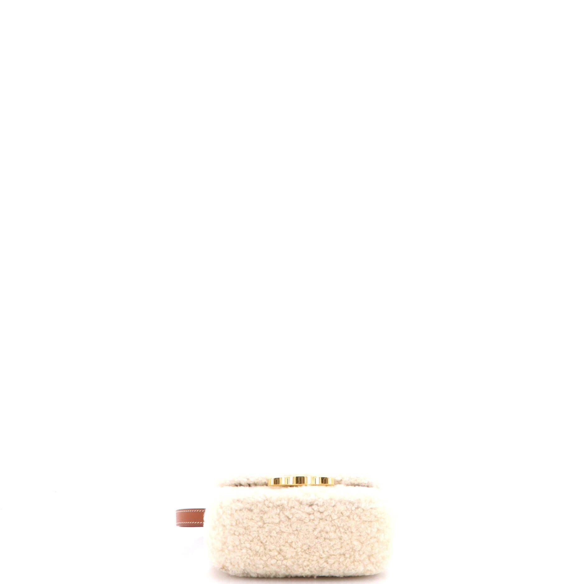 Celine Triomphe Shoulder Bag Shearling Mini Size ONE SIZE - 3 Thumbnail