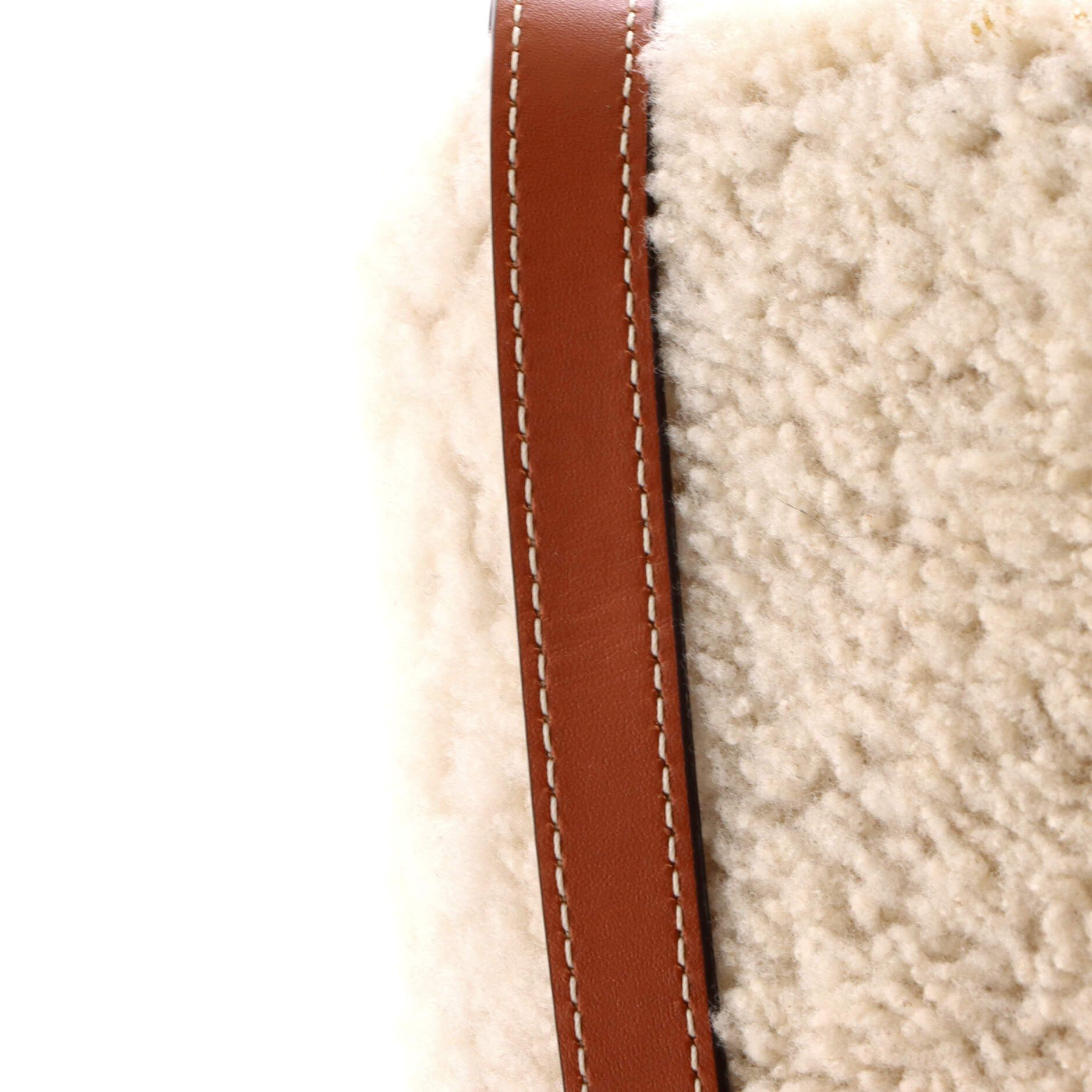 Celine Triomphe Shoulder Bag Shearling Mini Size ONE SIZE - 6 Thumbnail