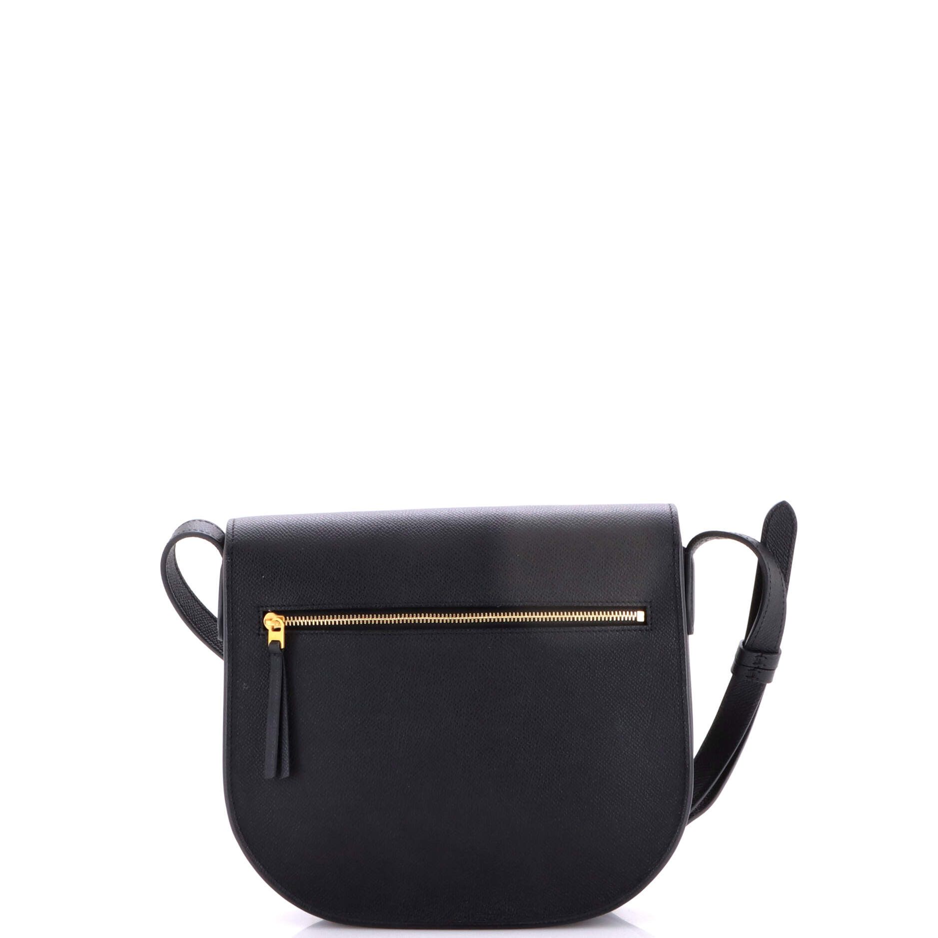Celine Trotteur Crossbody Bag Grainy Leather Medium Size ONE SIZE - 2 Thumbnail