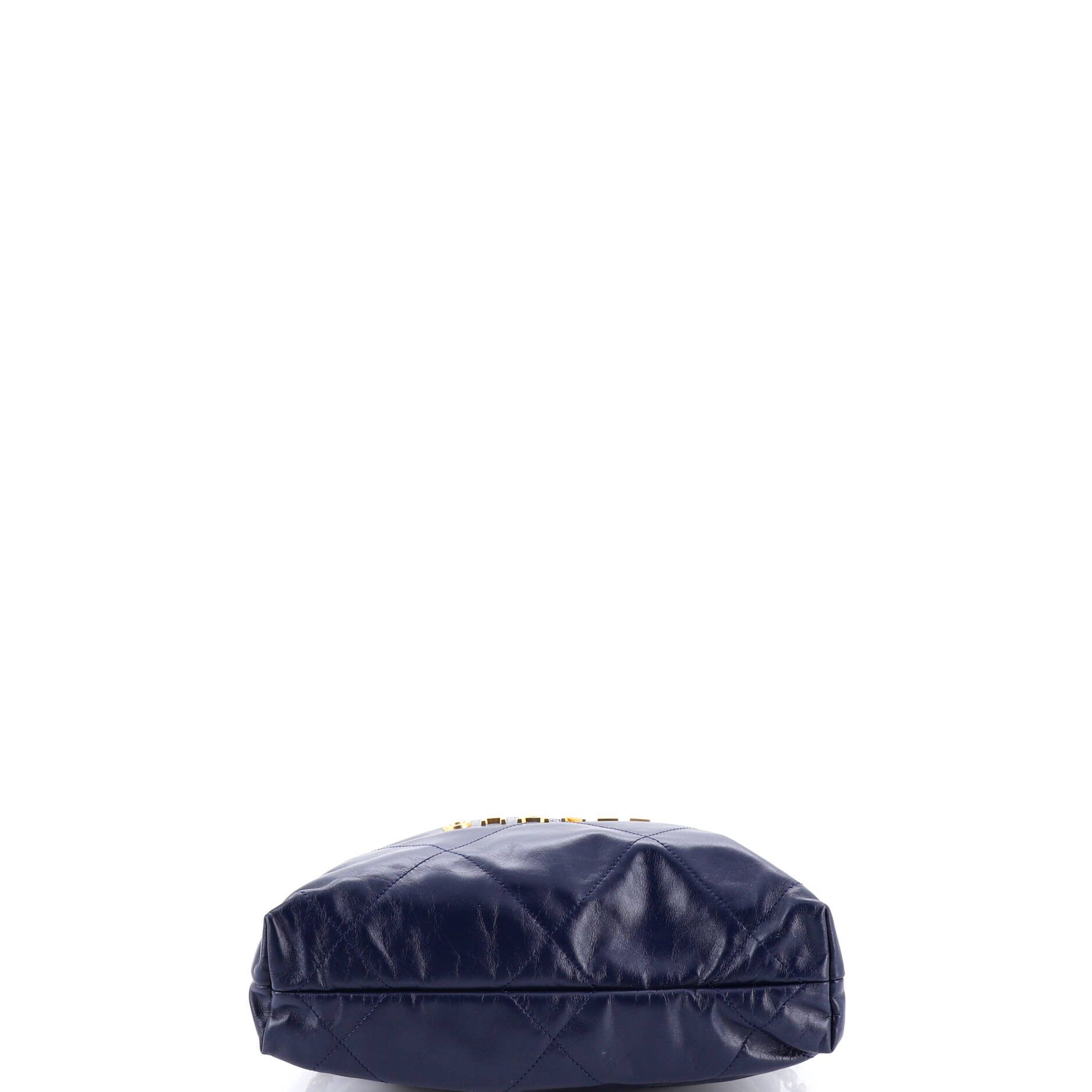 Chanel 22 Chain Backpack Quilted Calfskin Medium Size ONE SIZE - 3 Thumbnail