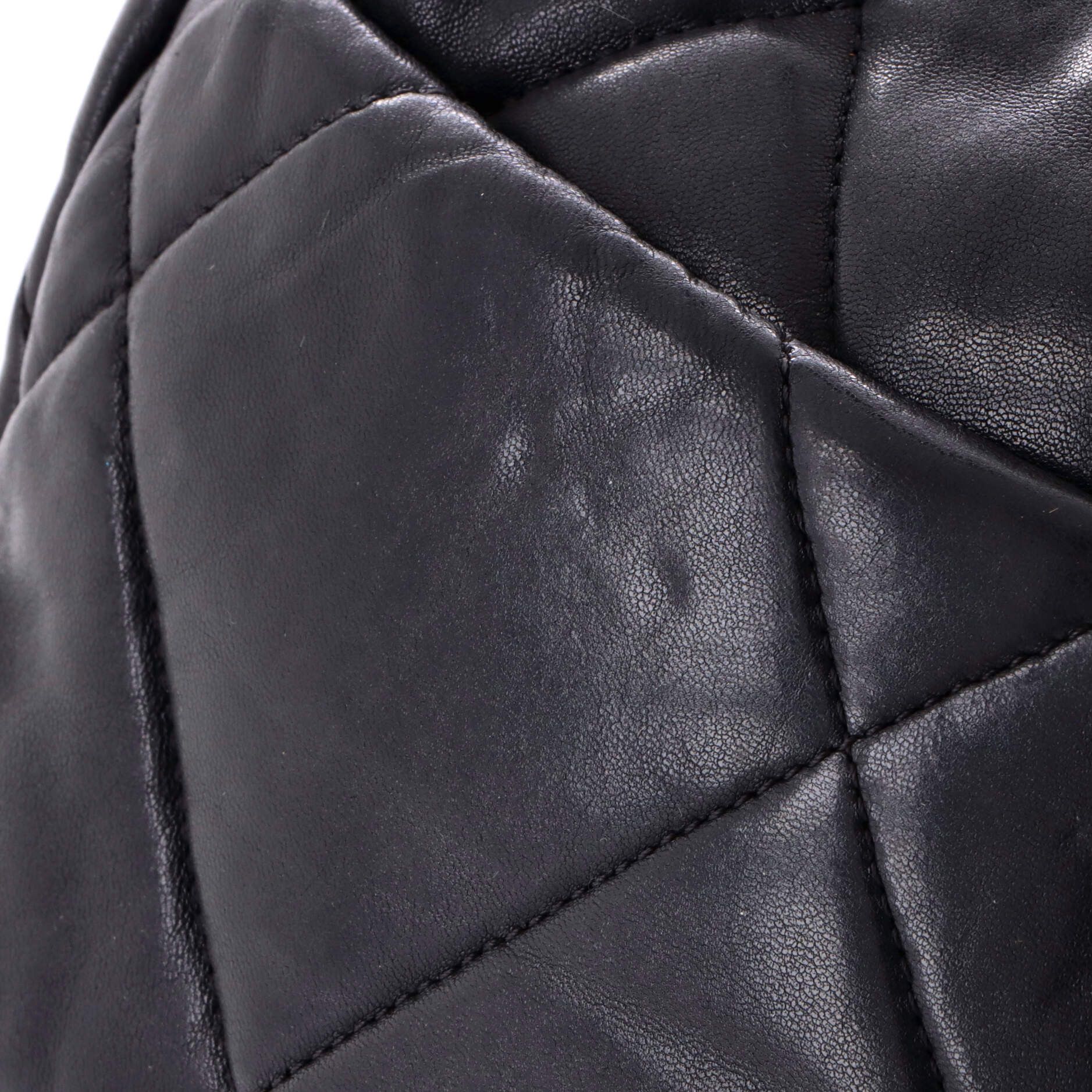 Chanel 19 Flap Bag Quilted Leather Medium Size ONE SIZE - 6 Thumbnail