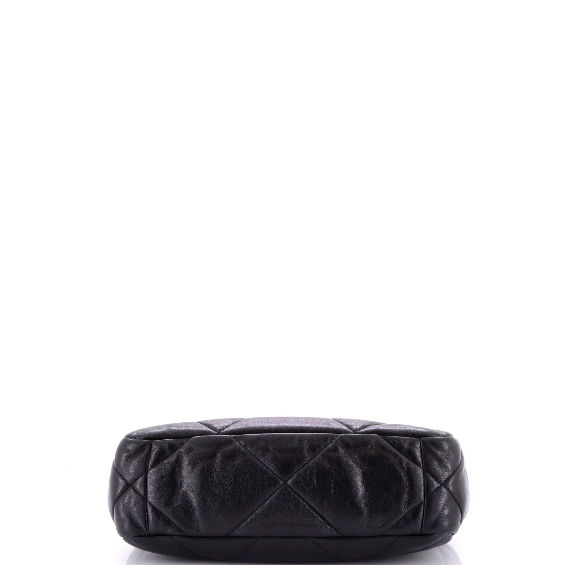 Chanel 19 Flap Bag Quilted Leather Medium Size ONE SIZE - 4 Thumbnail