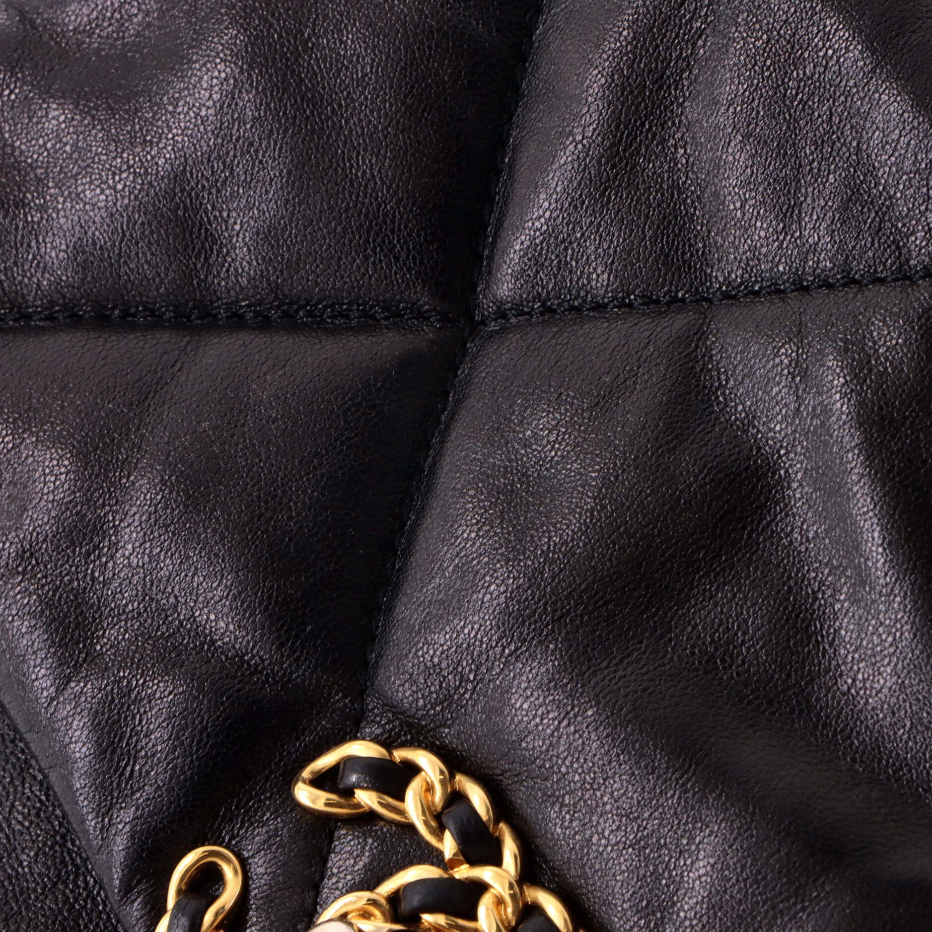 Chanel 19 Flap Bag Quilted Leather Medium Size ONE SIZE - 7 Thumbnail
