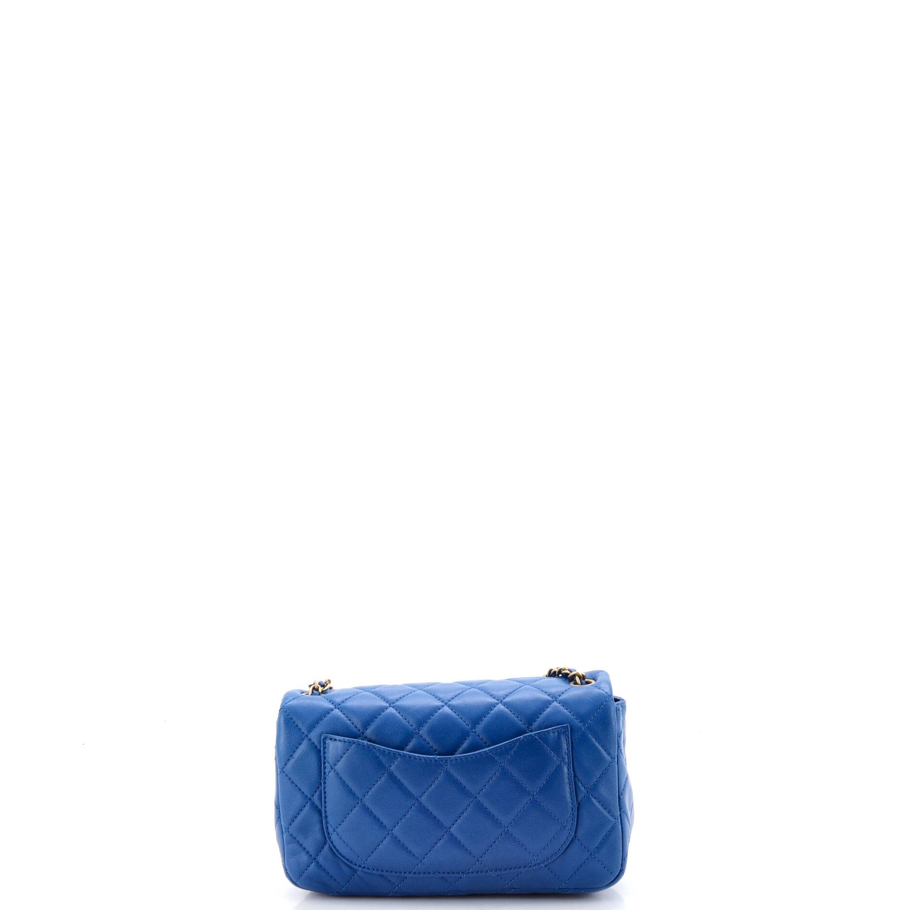 Chanel Pearl Crush Flap Bag Quilted Lambskin Mini Size ONE SIZE - 3 Thumbnail