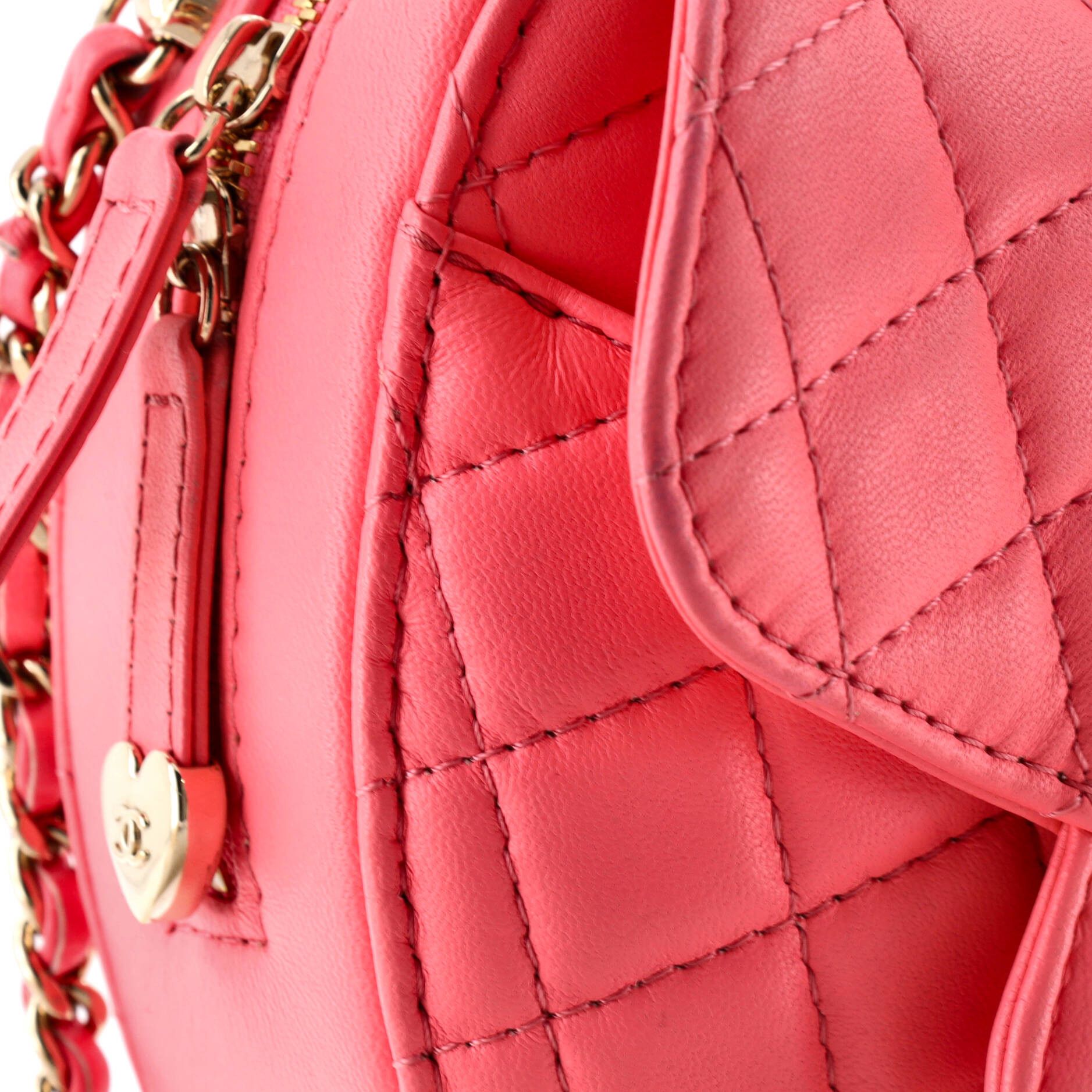 Chanel CC in Love Heart Bag Quilted Lambskin Size ONE SIZE - 5 Thumbnail