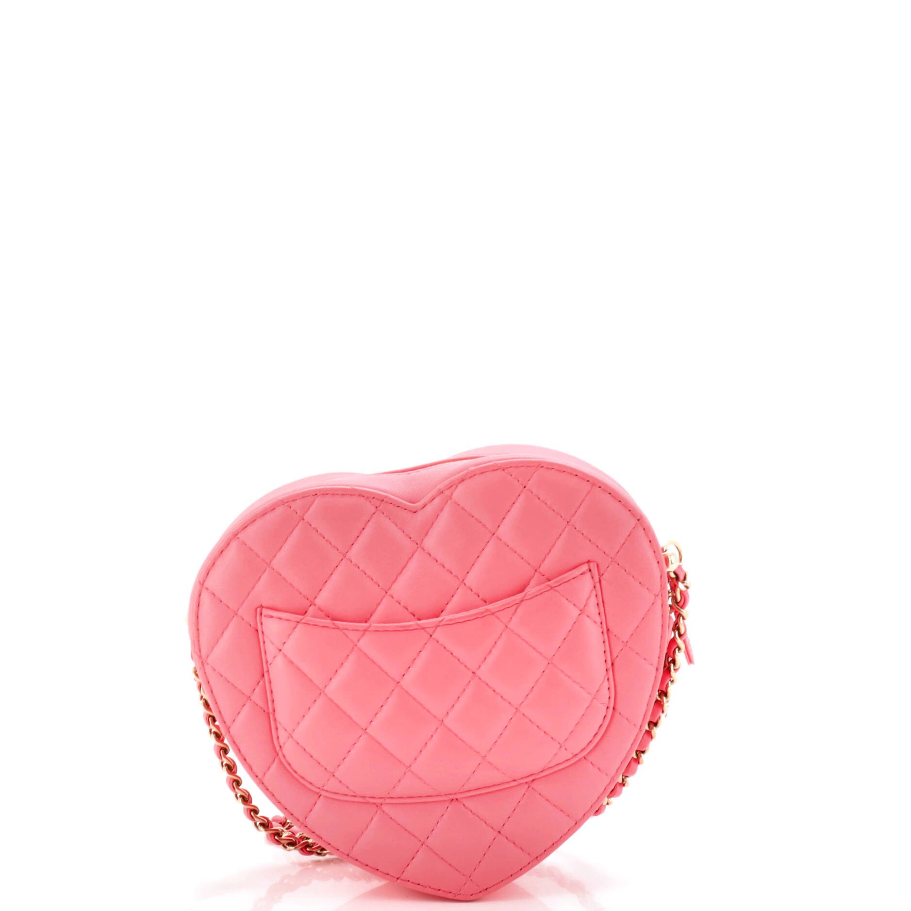 Chanel CC in Love Heart Bag Quilted Lambskin Size ONE SIZE - 2 Thumbnail