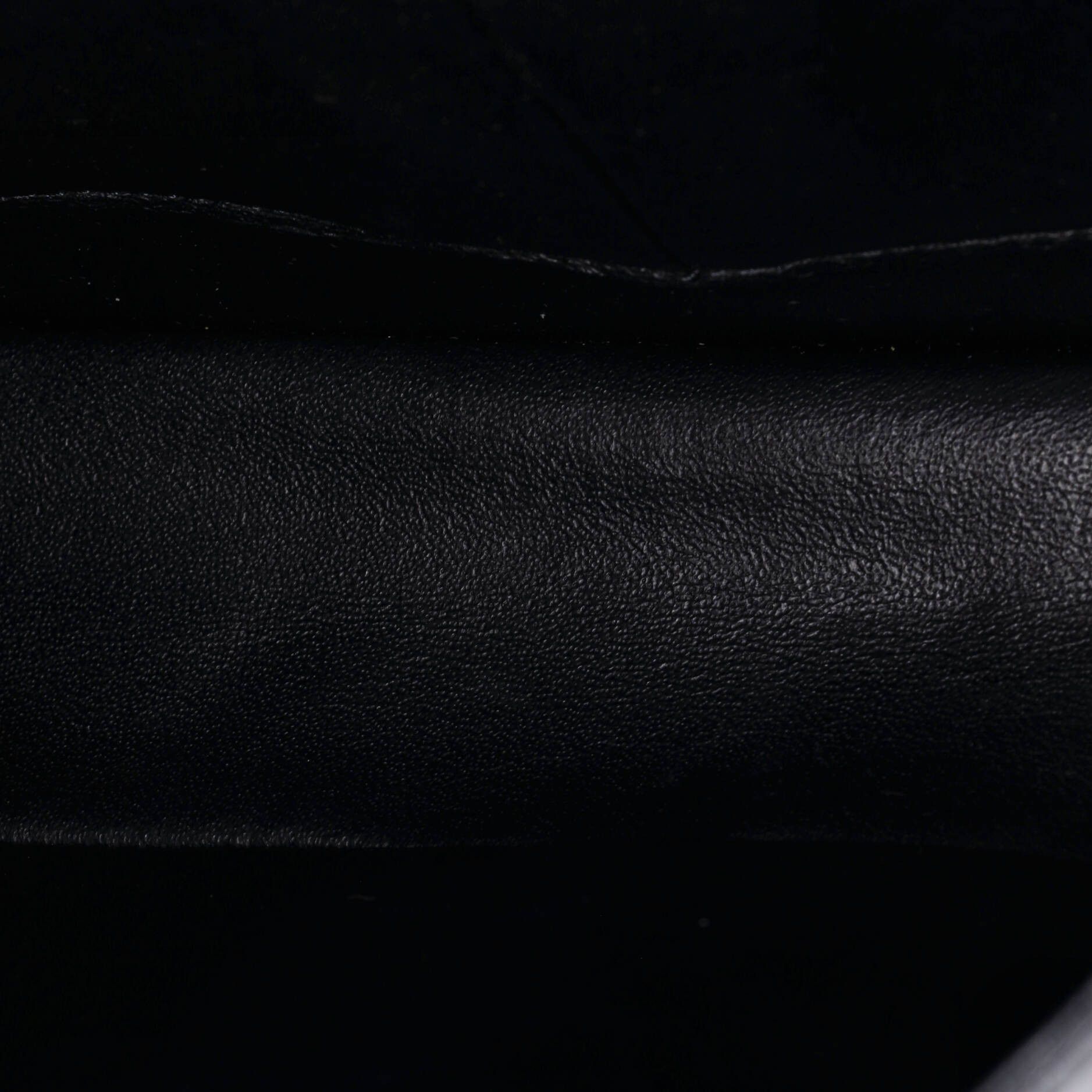 Chanel Classic Double Flap Bag Chevron Iridescent Crumpled Calfskin Size ONE SIZE - 4 Thumbnail