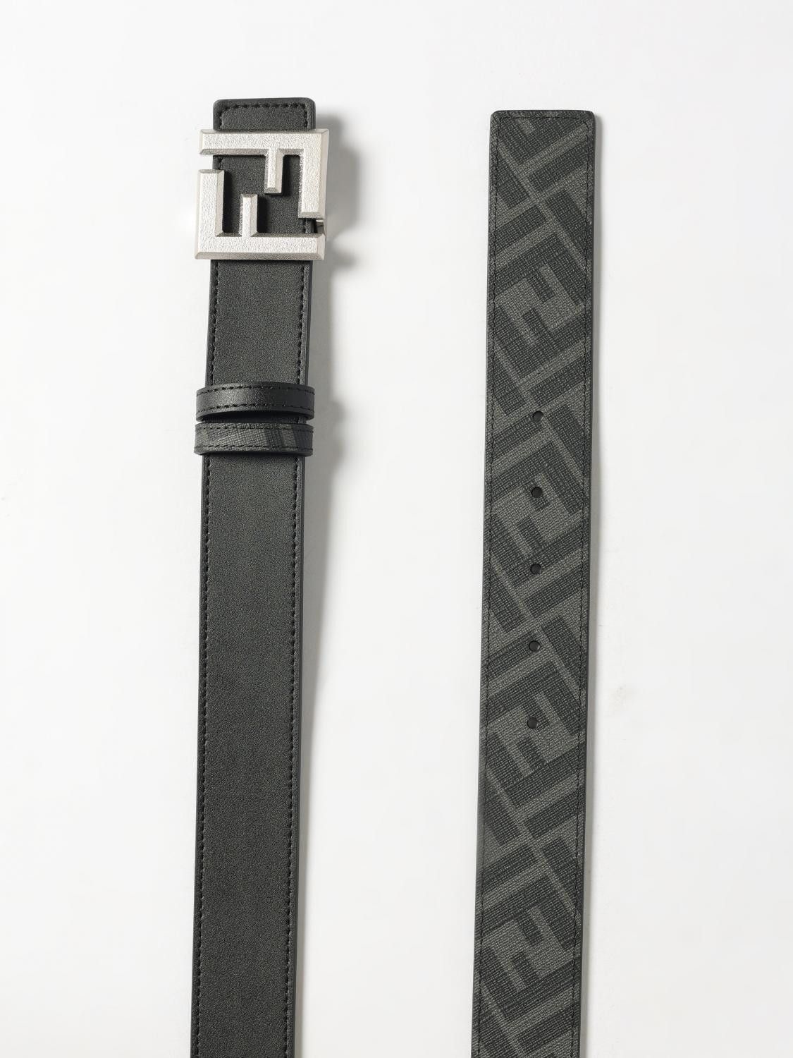 Fendi Fendi Belt Men Black Size ONE SIZE - 3 Thumbnail