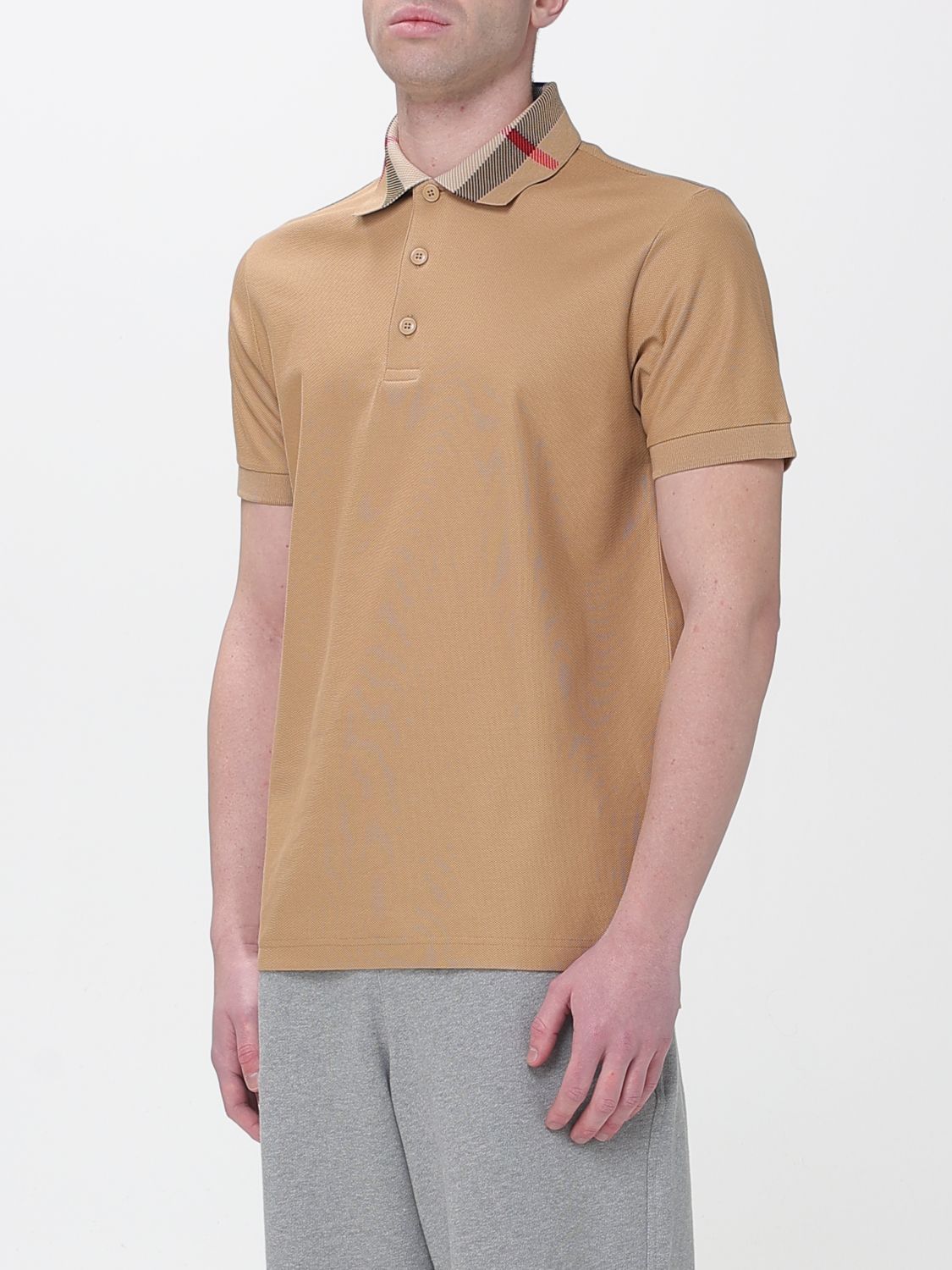 Burberry Burberry Polo Shirt Men Beige Size US S / EU 44-46 / 1 - 4 Thumbnail