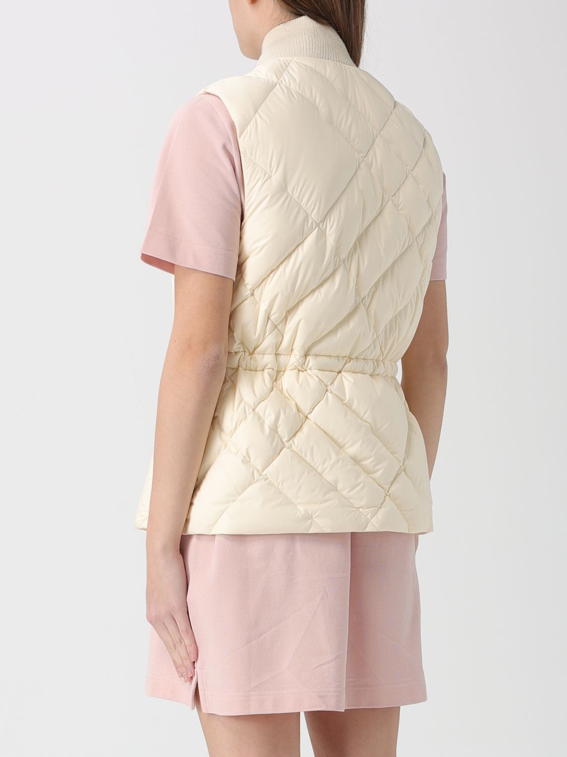 Burberry Burberry Waistcoat Woman White Size S / US 4 / IT 40 - 3 Thumbnail