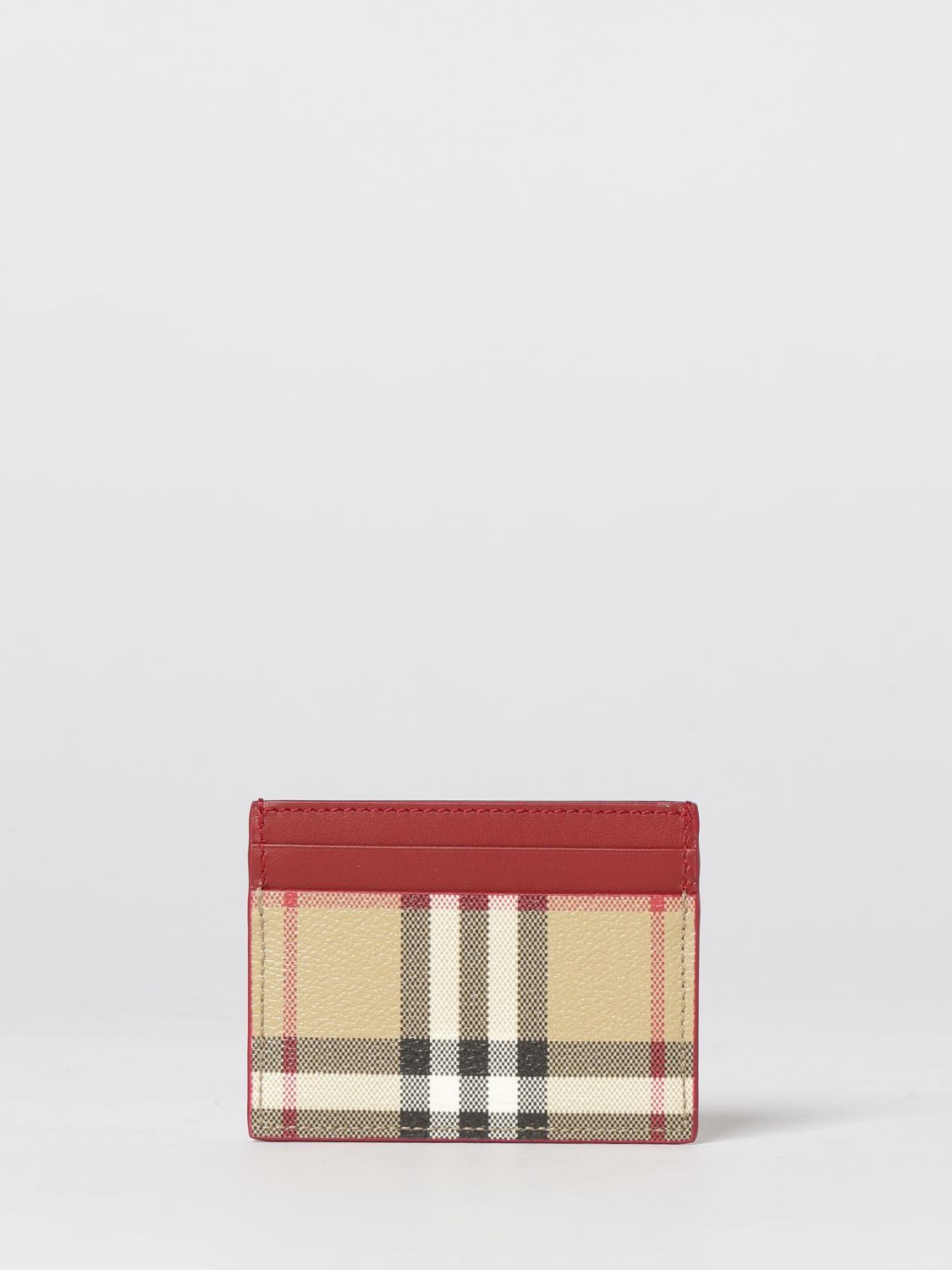 Burberry Burberry Wallet Woman Red Size ONE SIZE - 2 Thumbnail