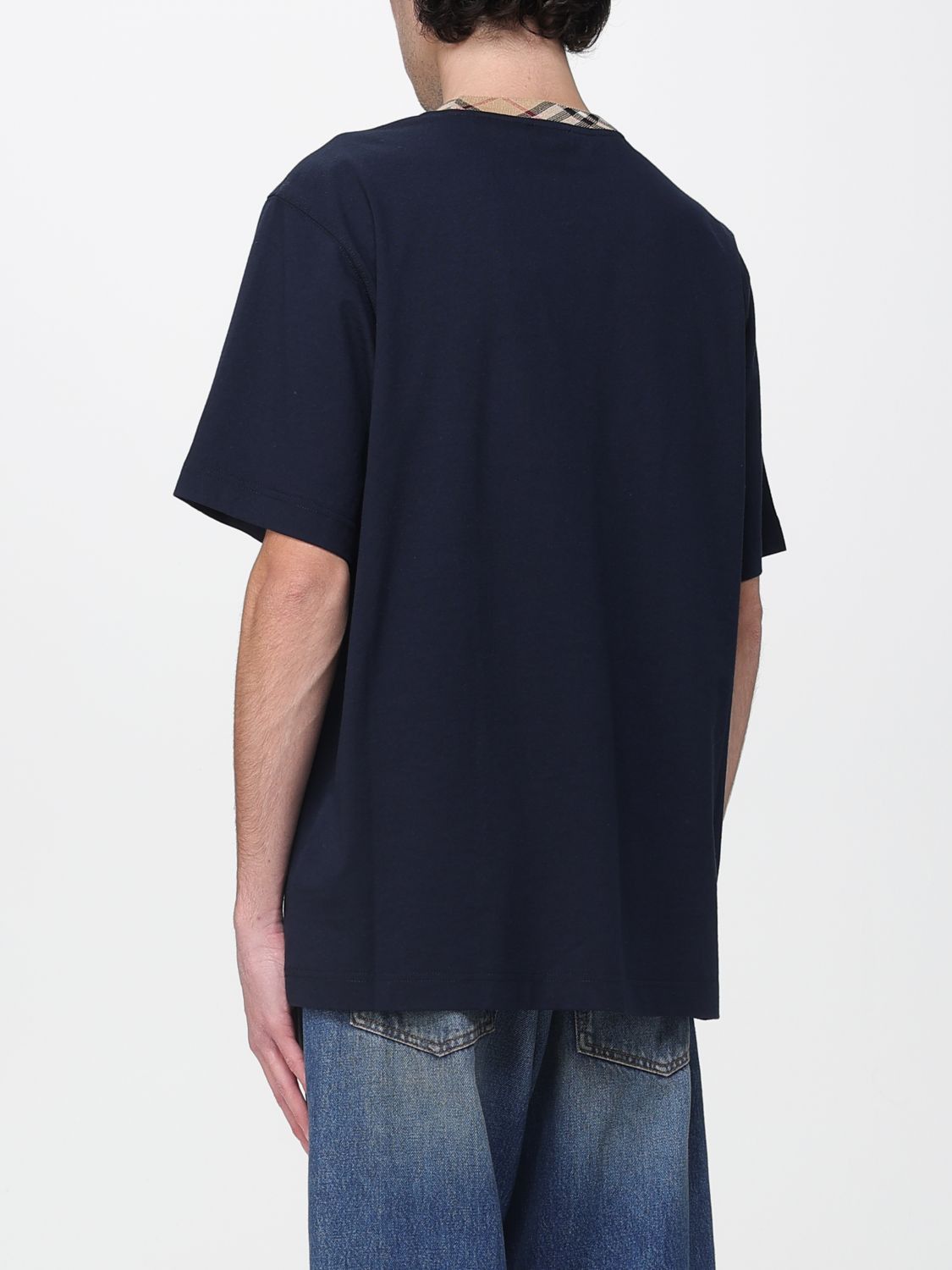 Burberry Burberry T-Shirt Men Blue Size US M / EU 48-50 / 2 - 3 Thumbnail