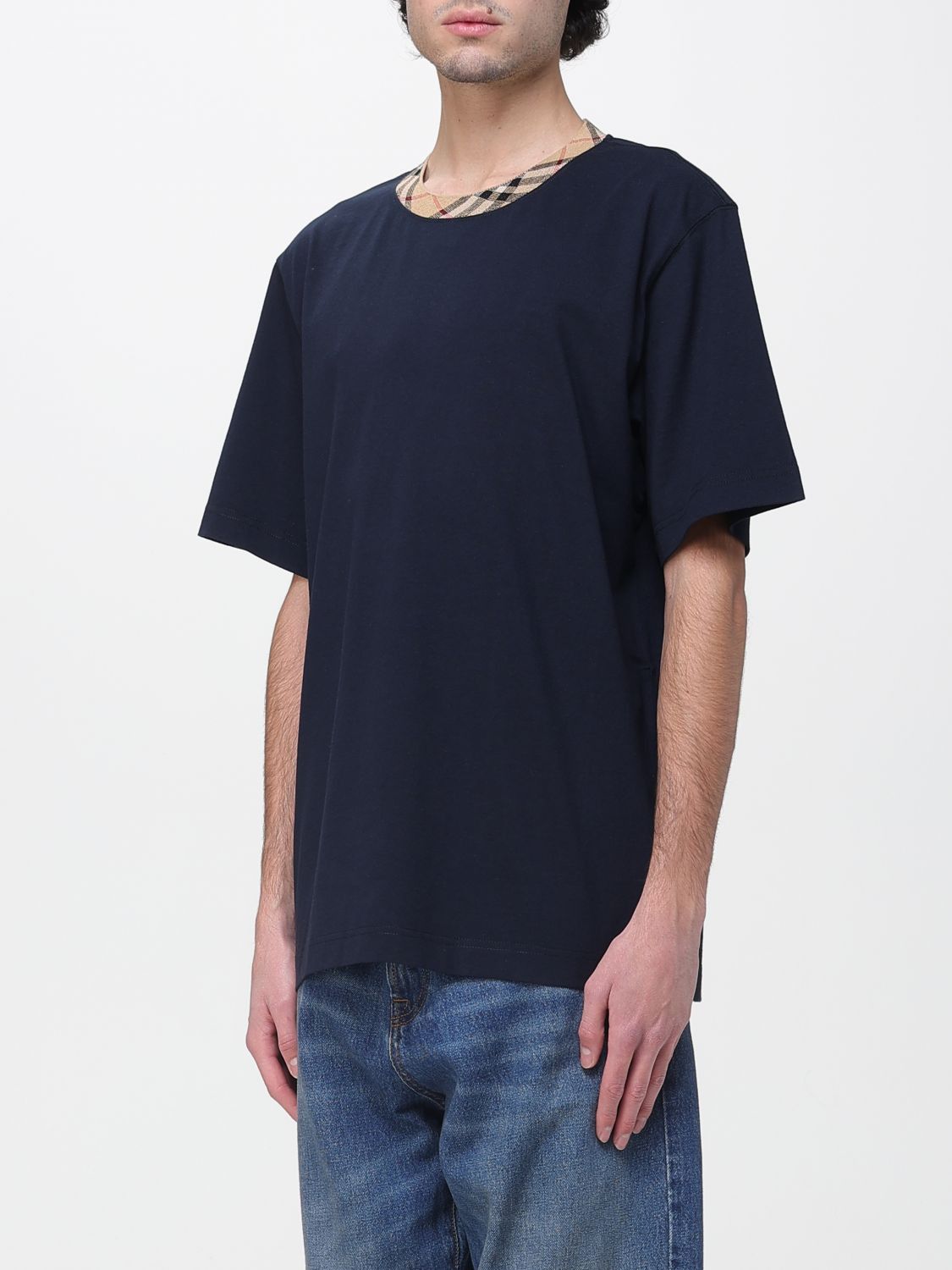 Burberry Burberry T-Shirt Men Blue Size US S / EU 44-46 / 1 - 4 Thumbnail