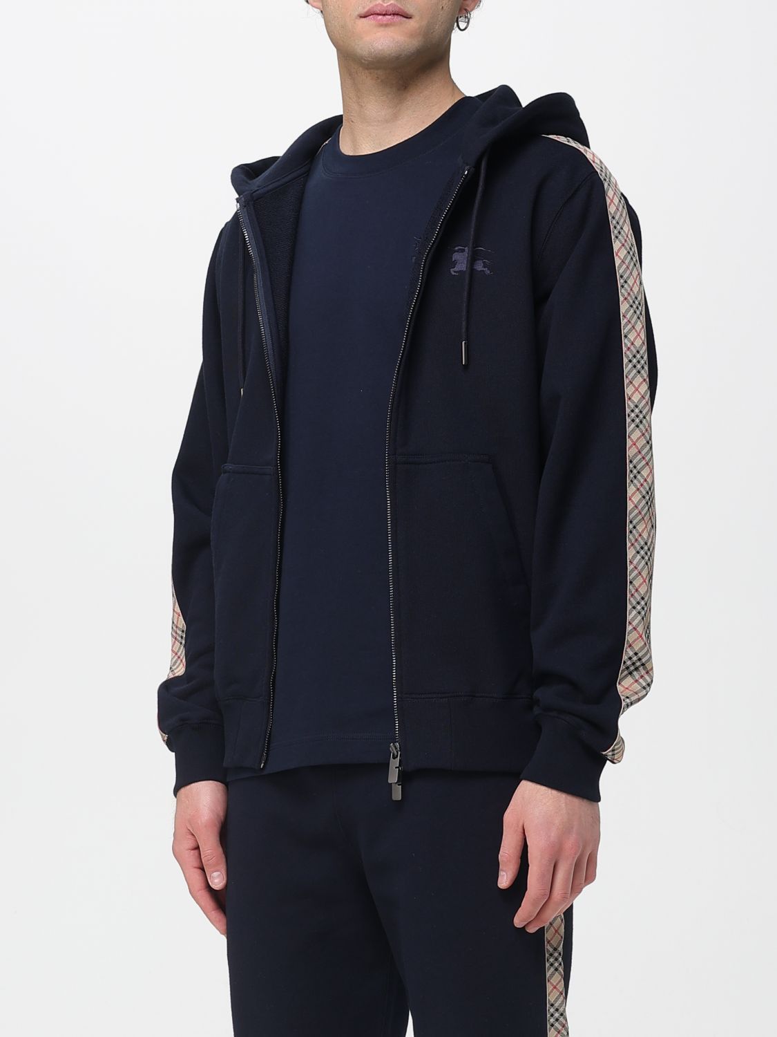 Burberry Burberry Sweatshirt Men Navy Size US L / EU 52-54 / 3 - 4 Thumbnail
