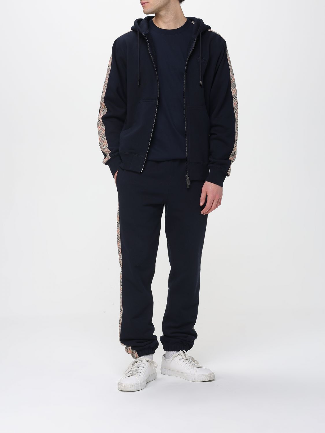 Burberry Burberry Sweatshirt Men Navy Size US L / EU 52-54 / 3 - 2 Thumbnail