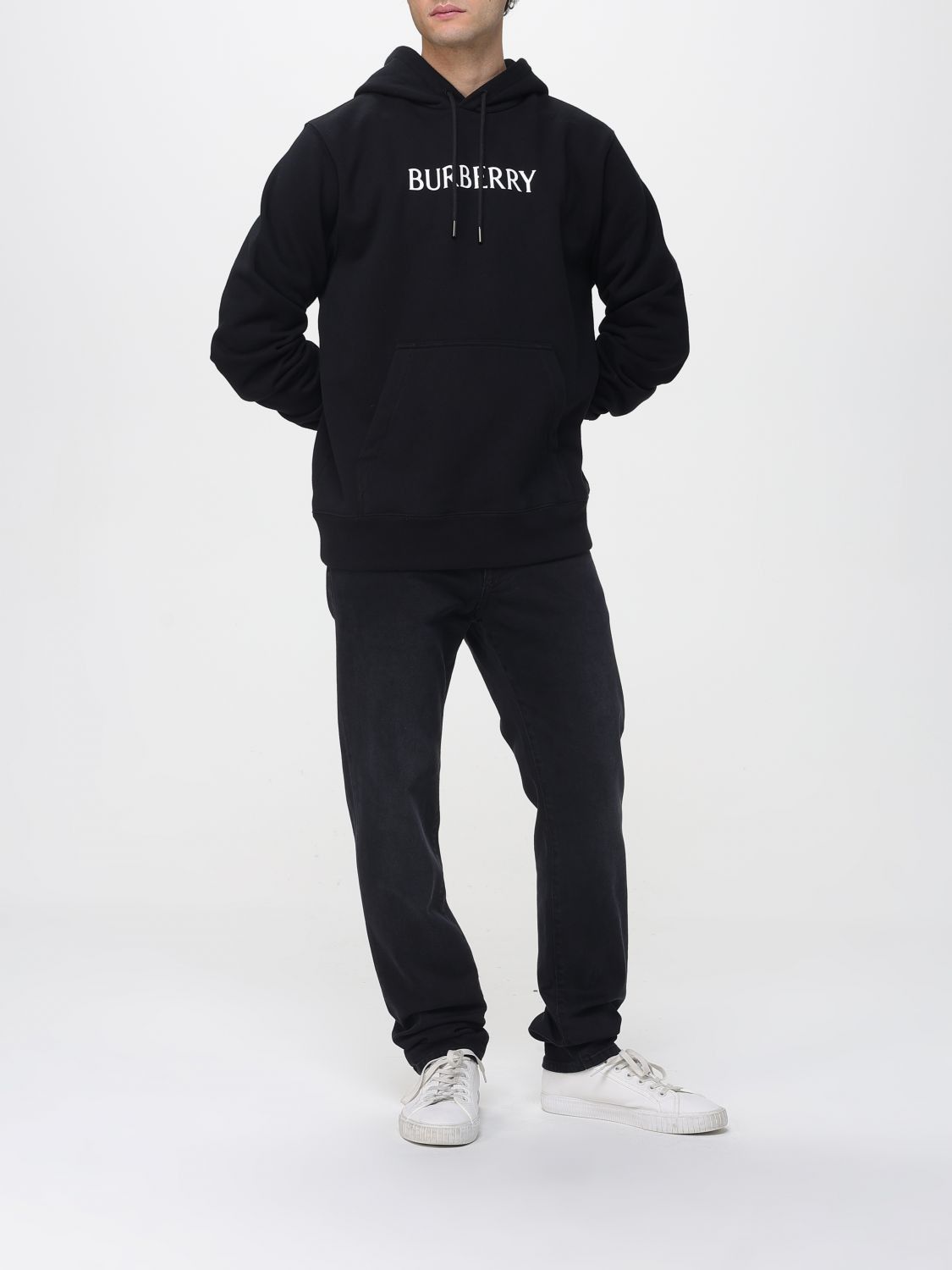 Burberry Burberry Sweatshirt Men Black Size US M / EU 48-50 / 2 - 2 Thumbnail