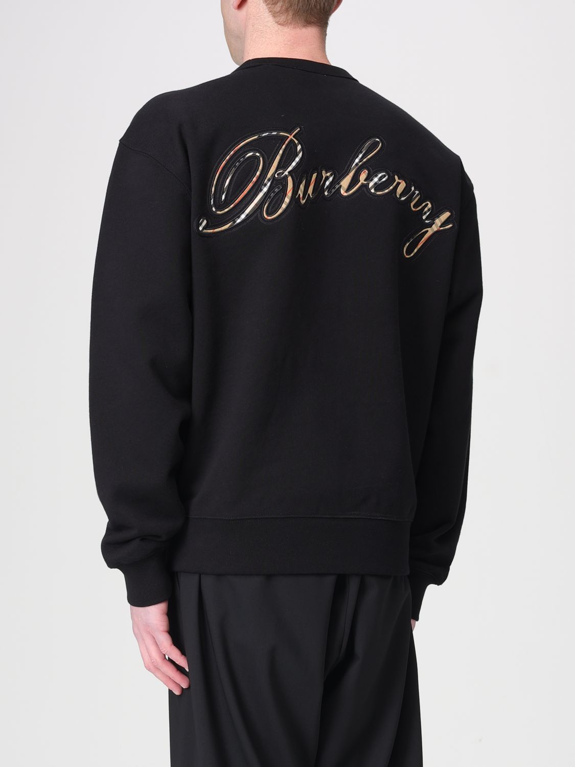 Burberry Burberry Sweatshirt Men Black Size US L / EU 52-54 / 3 - 3 Thumbnail