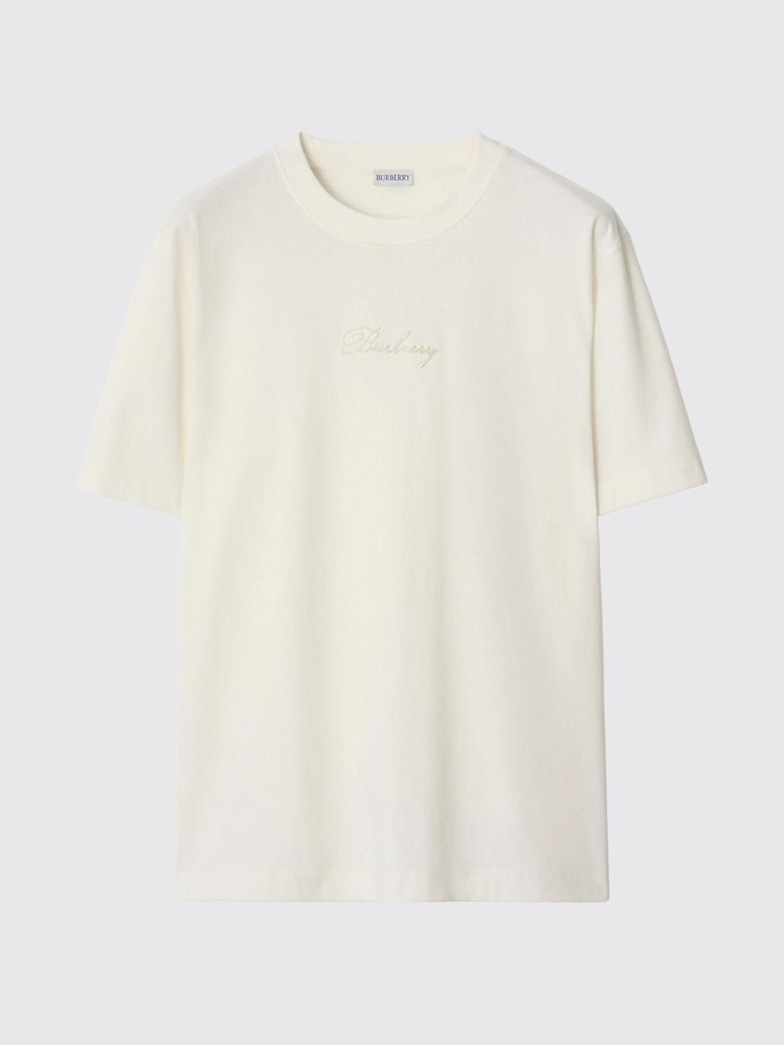 Burberry Burberry T-Shirt Men White Size US M / EU 48-50 / 2 - 2 Thumbnail
