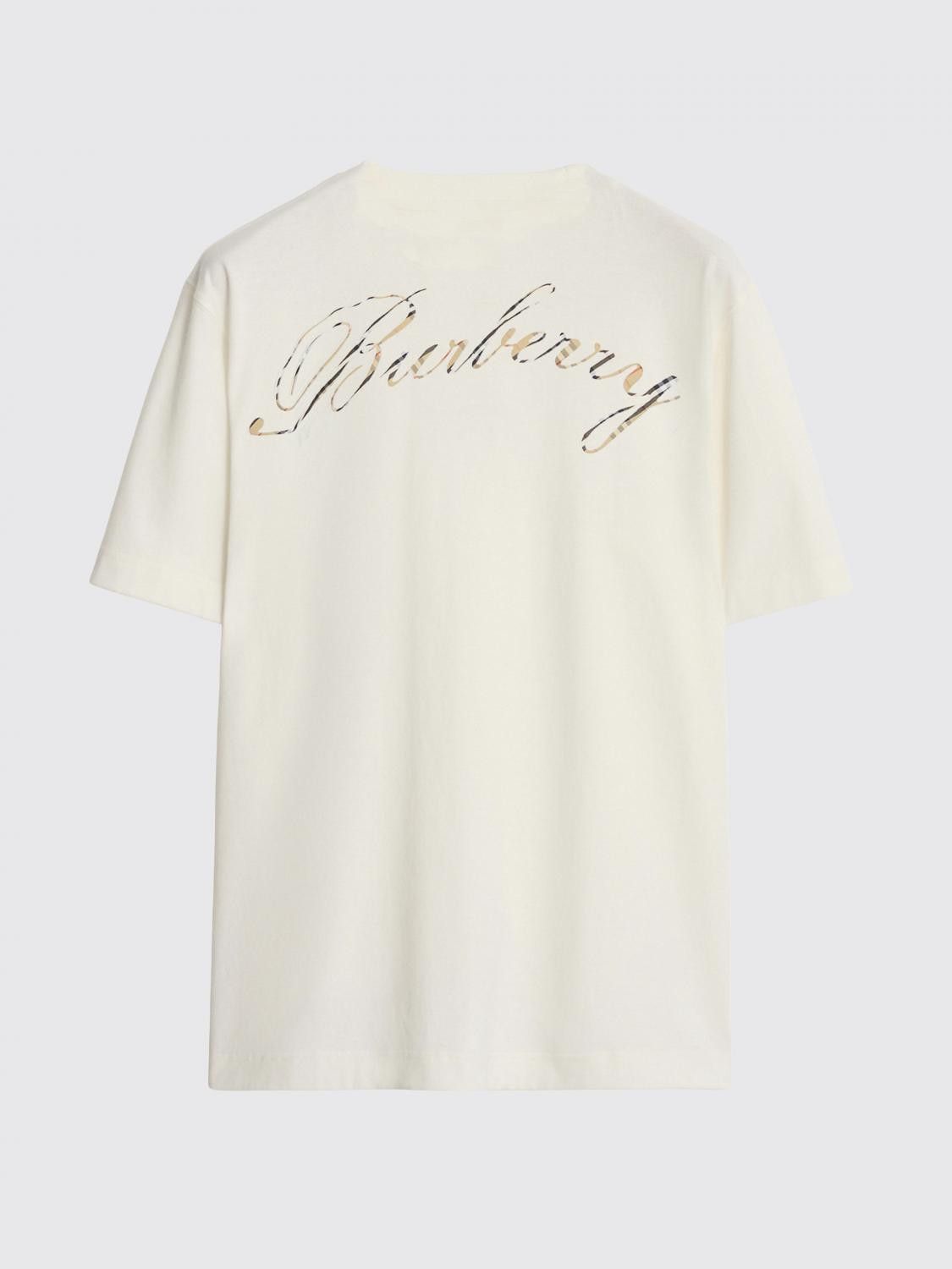 Burberry Burberry T-Shirt Men White Size US M / EU 48-50 / 2 - 3 Thumbnail