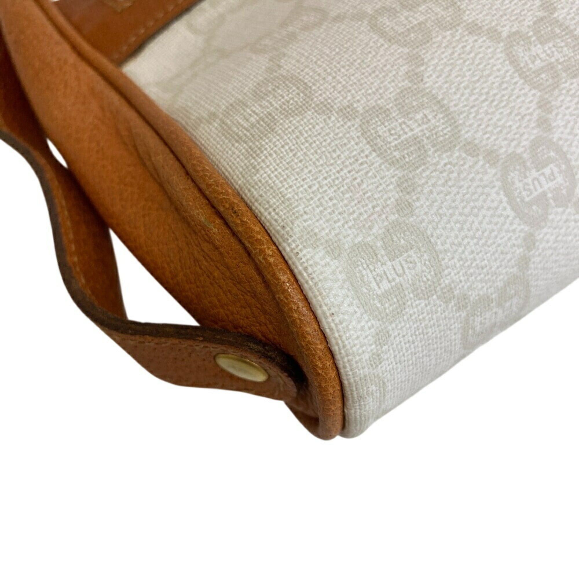 Gucci Gucci clutch bag pouch old GG Plus second men women beige Size ONE SIZE - 3 Thumbnail