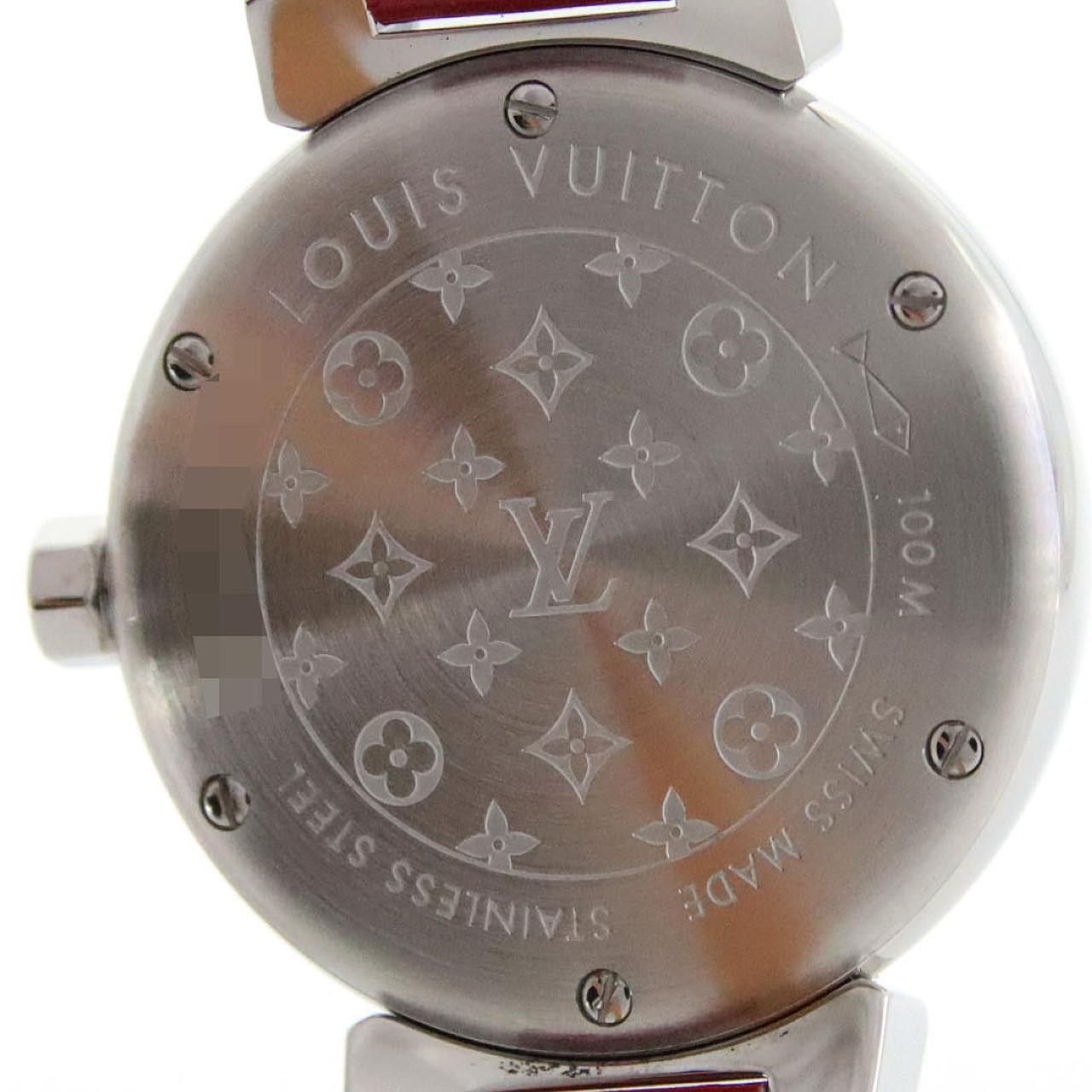 Louis Vuitton Louis Vuitton Louis Vuitton Tambour Heart Lug 1P Stainless Steel Metal Quartz Q121Z DUTY FREE for USA Size ONE SIZE - 7 Thumbnail