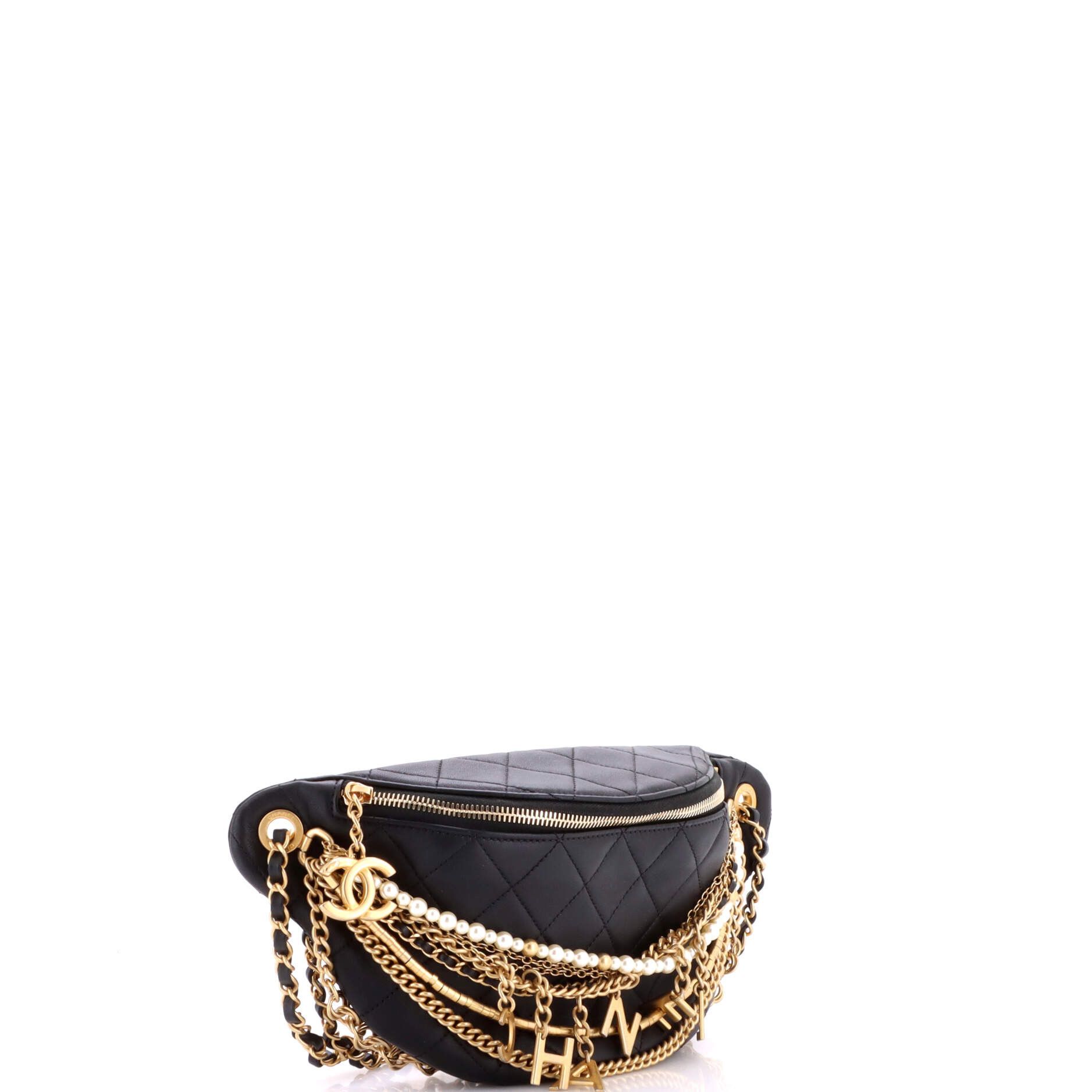 Chanel All About Chains Waist Bag Quilted Lambskin Size ONE SIZE - 2 Thumbnail
