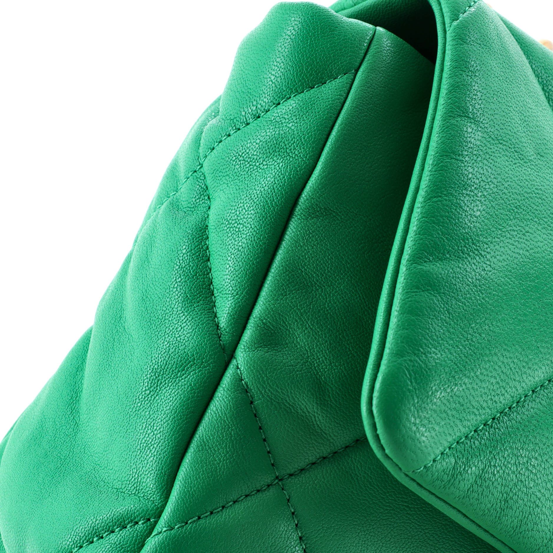 Chanel 19 Flap Bag Quilted Leather Medium Size ONE SIZE - 5 Thumbnail