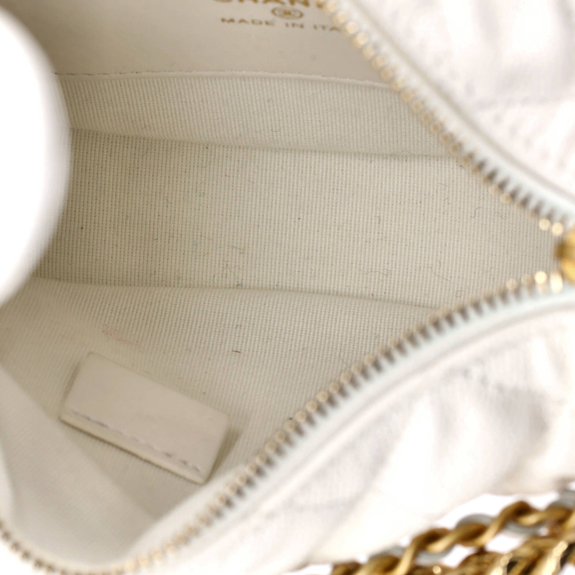 Chanel Double Chain Bow Hobo Pouch Quilted Caviar Mini Size ONE SIZE - 4 Thumbnail