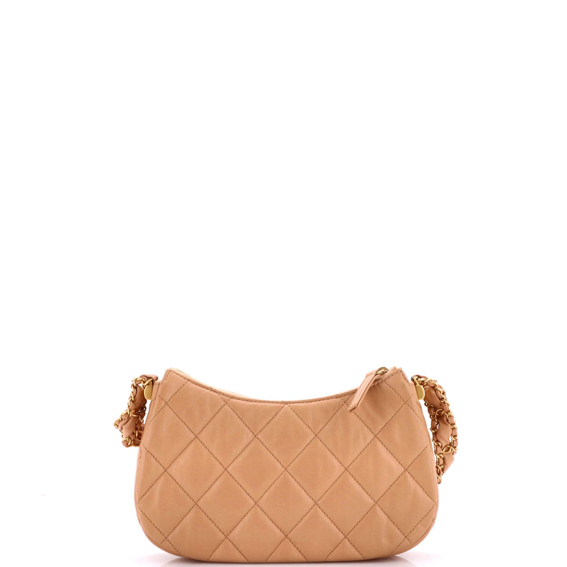 Chanel 19 Zip Hobo Clutch with Chain Quilted Aged Calfskin Size ONE SIZE - 2 Thumbnail
