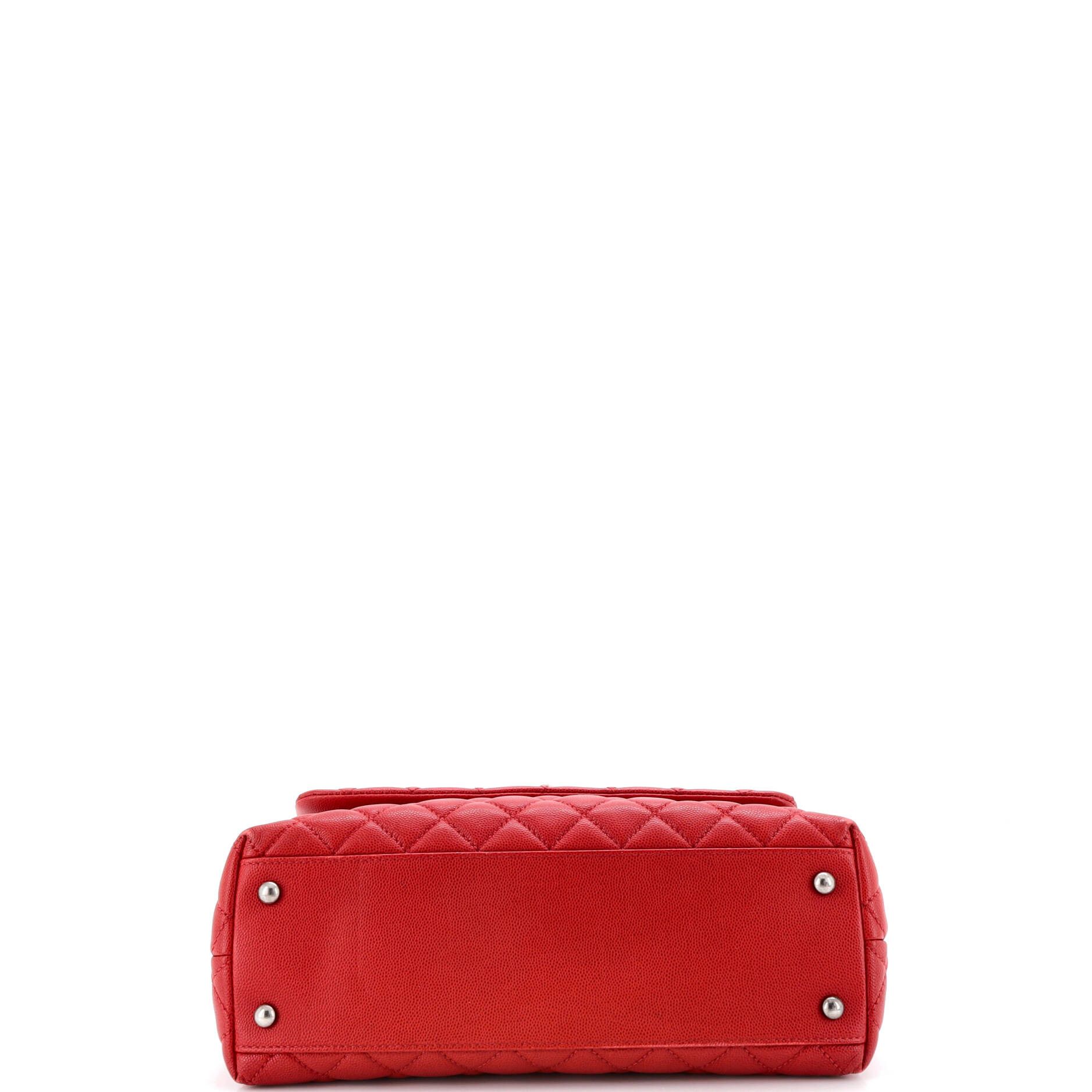 Chanel Coco Top Handle Bag Quilted Caviar Small Size ONE SIZE - 4 Thumbnail