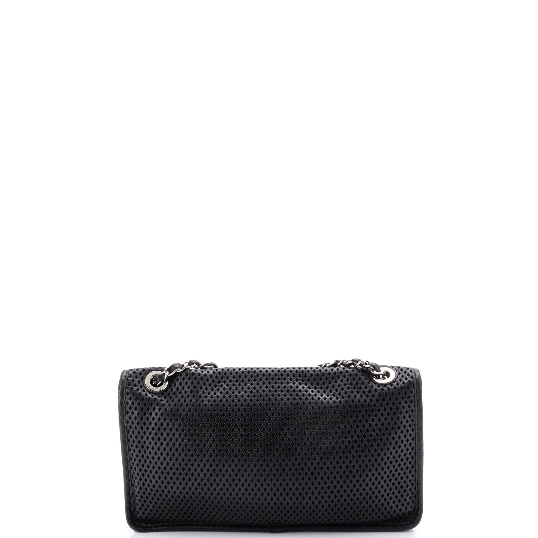 Chanel Up In The Air Flap Bag Perforated Leather Medium Size ONE SIZE - 2 Thumbnail
