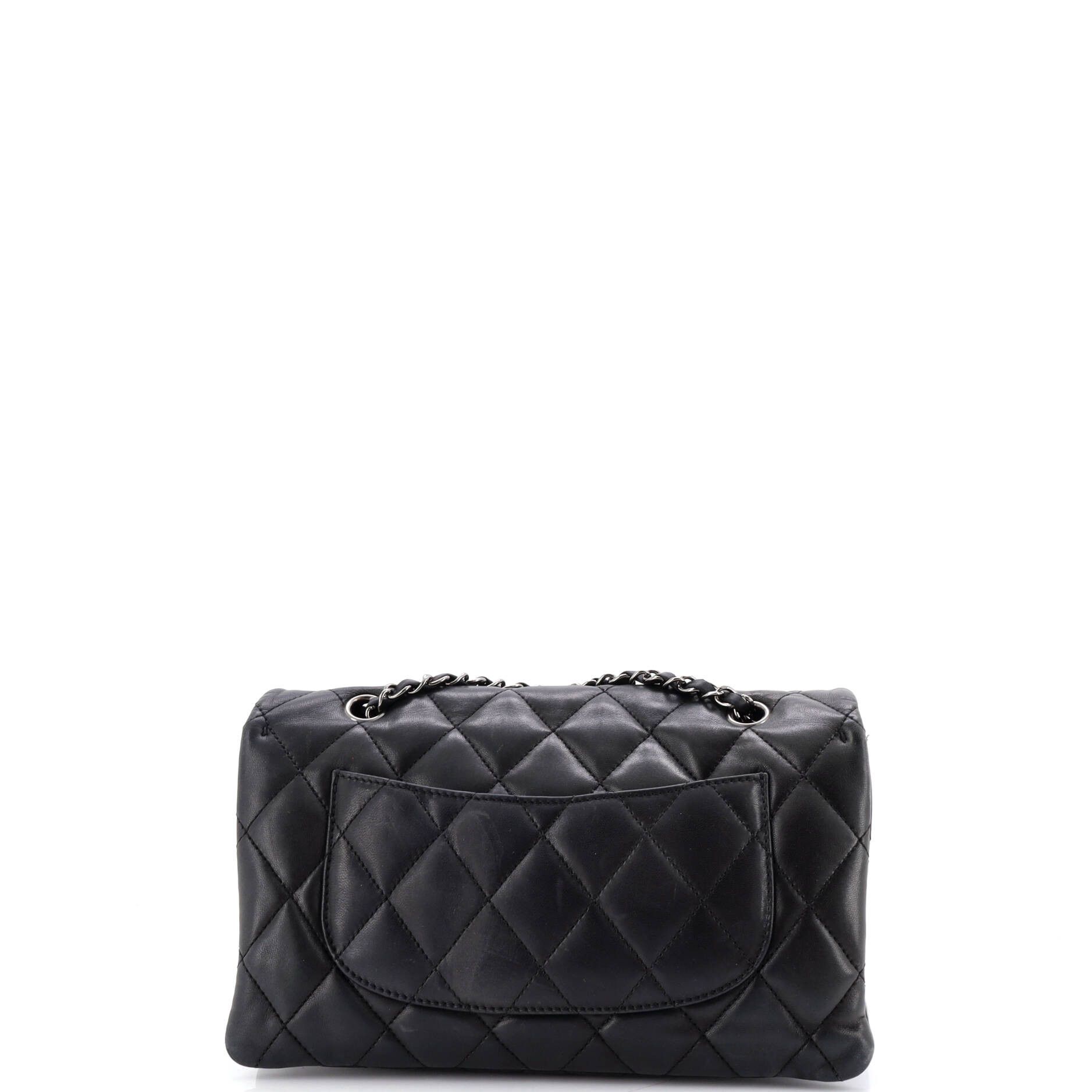 Chanel 3 Flap Bag Quilted Lambskin Jumbo Size ONE SIZE - 2 Thumbnail