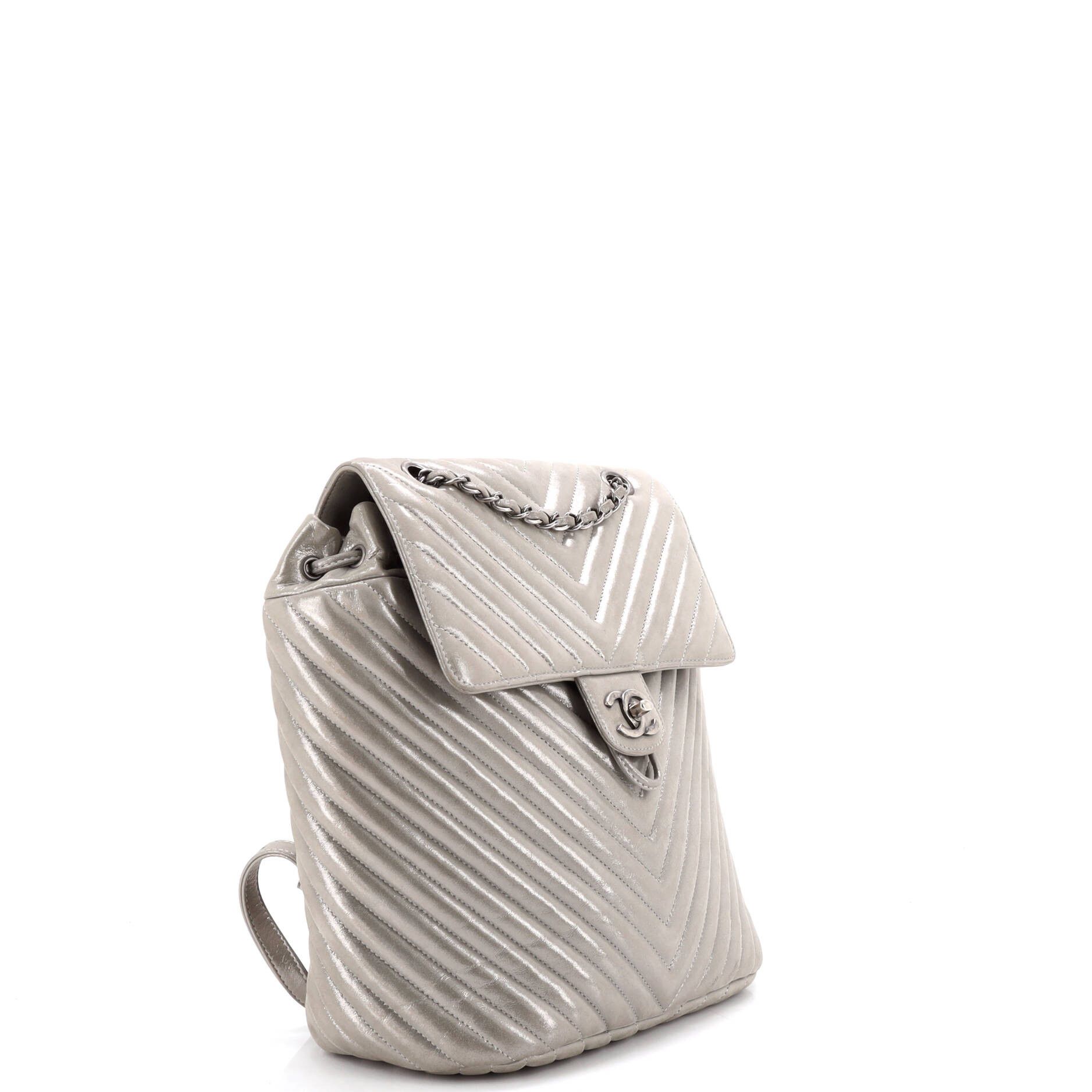 Chanel Urban Spirit Backpack Chevron Leather Large Size ONE SIZE - 2 Thumbnail