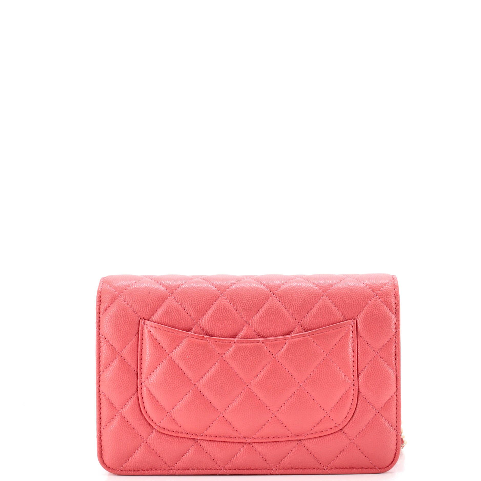 Chanel Wallet on Chain Quilted Caviar Size ONE SIZE - 2 Thumbnail
