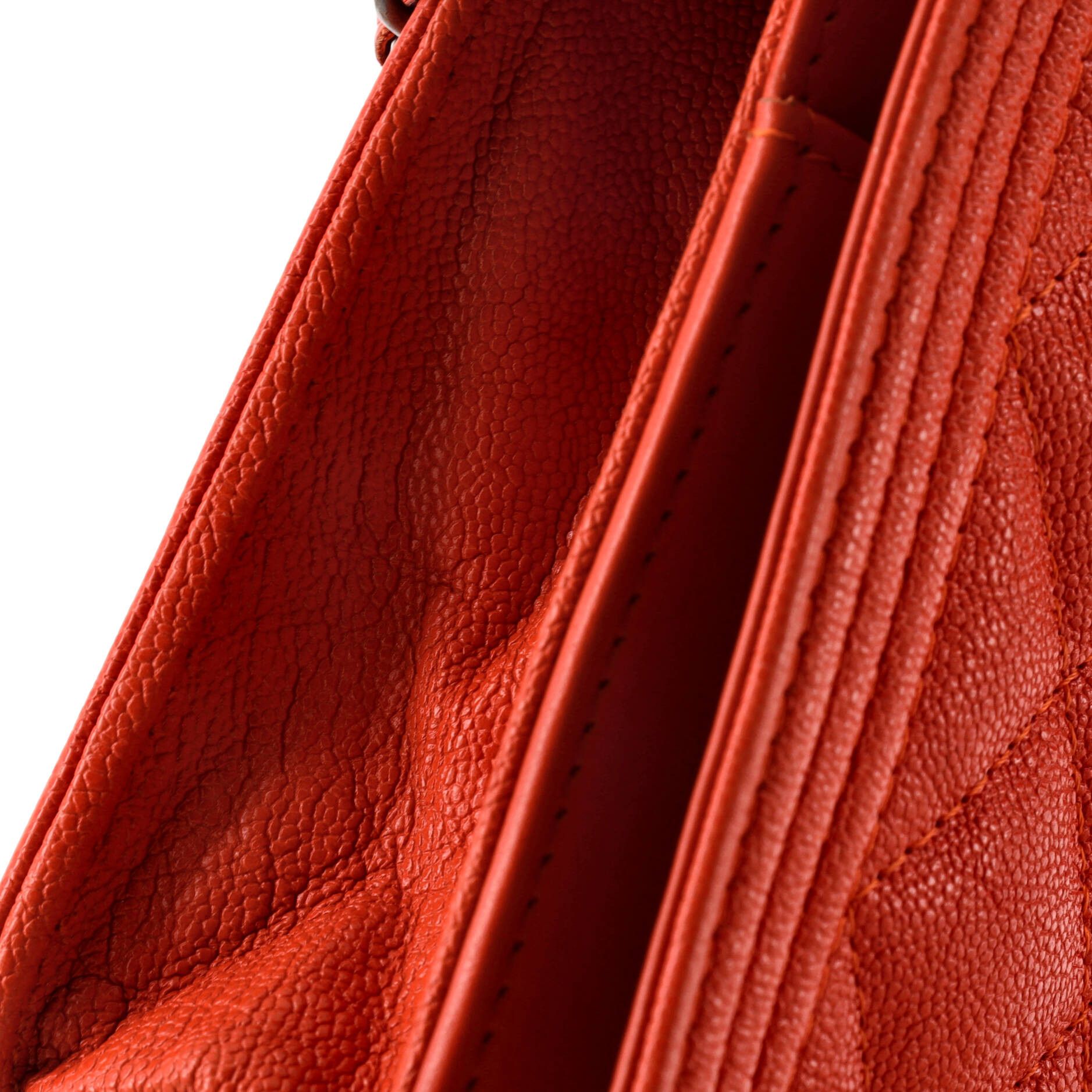 Chanel Boy Wallet on Chain Quilted Caviar Size ONE SIZE - 5 Thumbnail