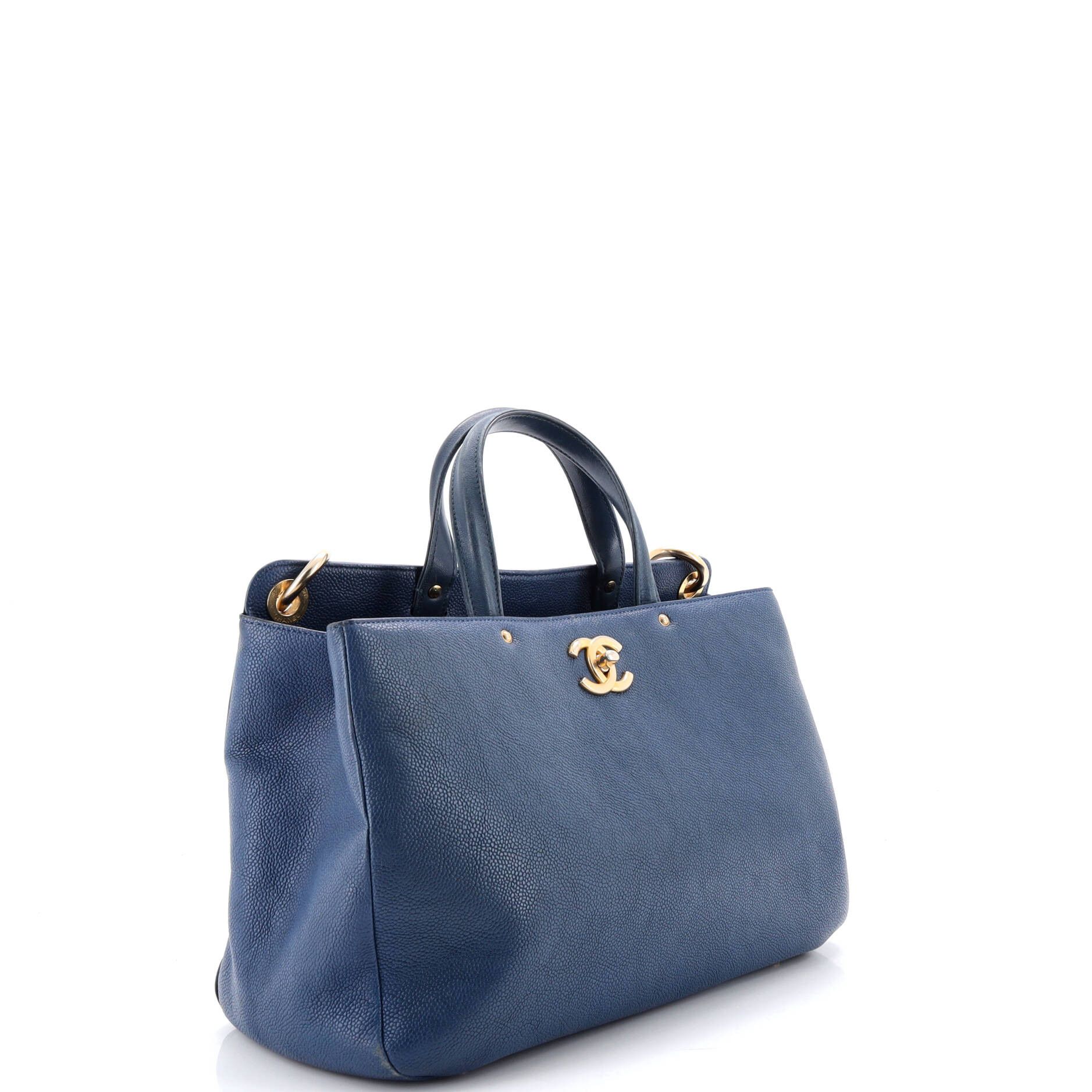 Chanel CC Lock Shopping Tote Caviar Large Size ONE SIZE - 2 Thumbnail