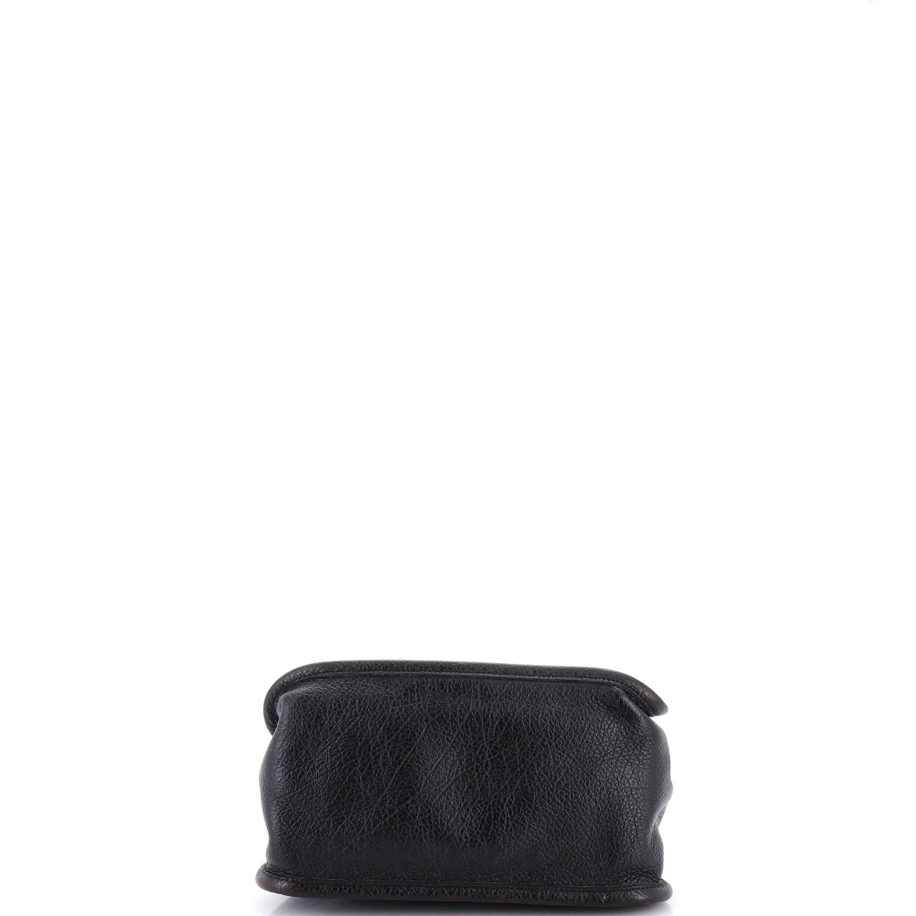 Chanel Mademoiselle Lock Accordion Shoulder Bag Leather Small Size ONE SIZE - 3 Thumbnail