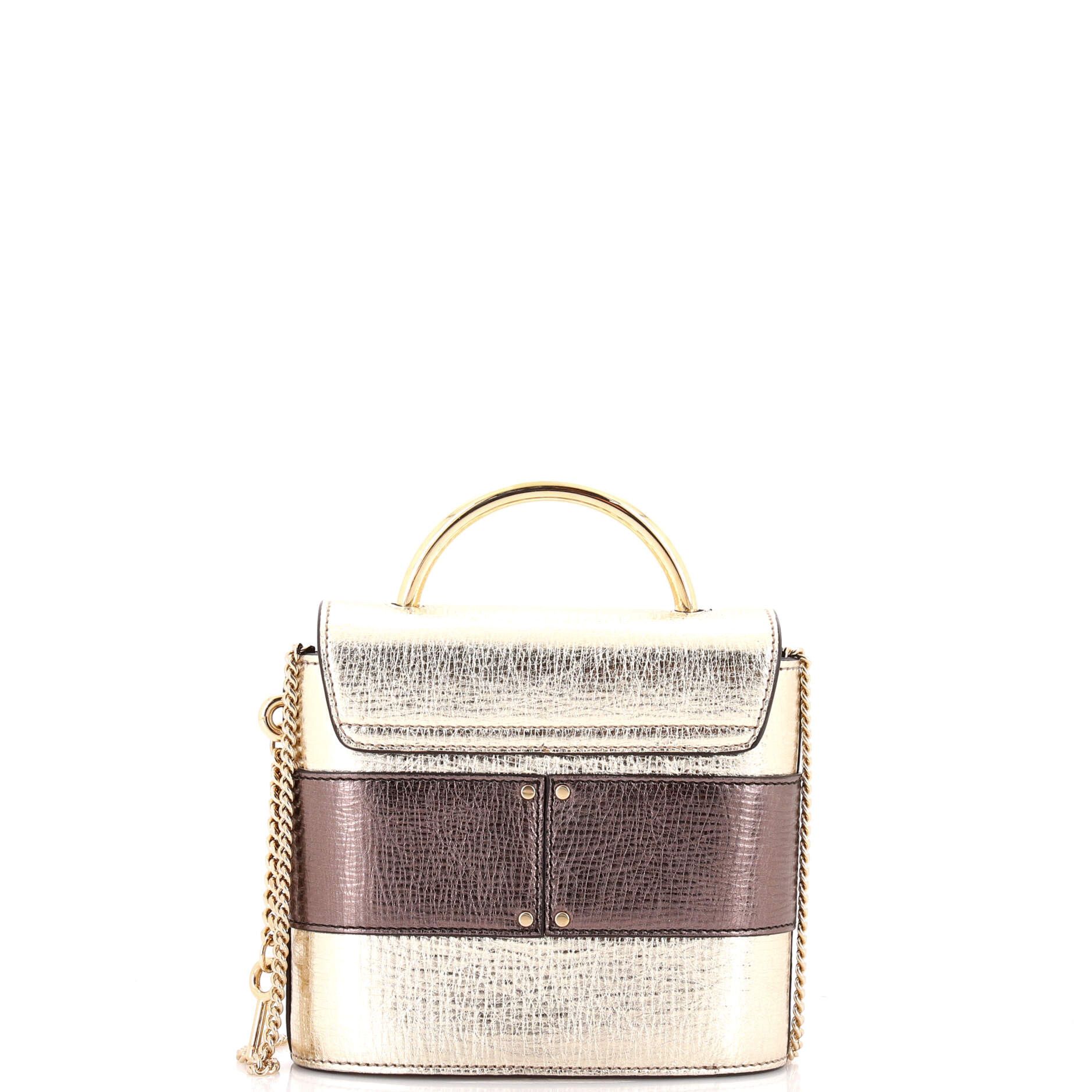 Chloe Aby Lock Bag Leather Small Size ONE SIZE - 2 Thumbnail